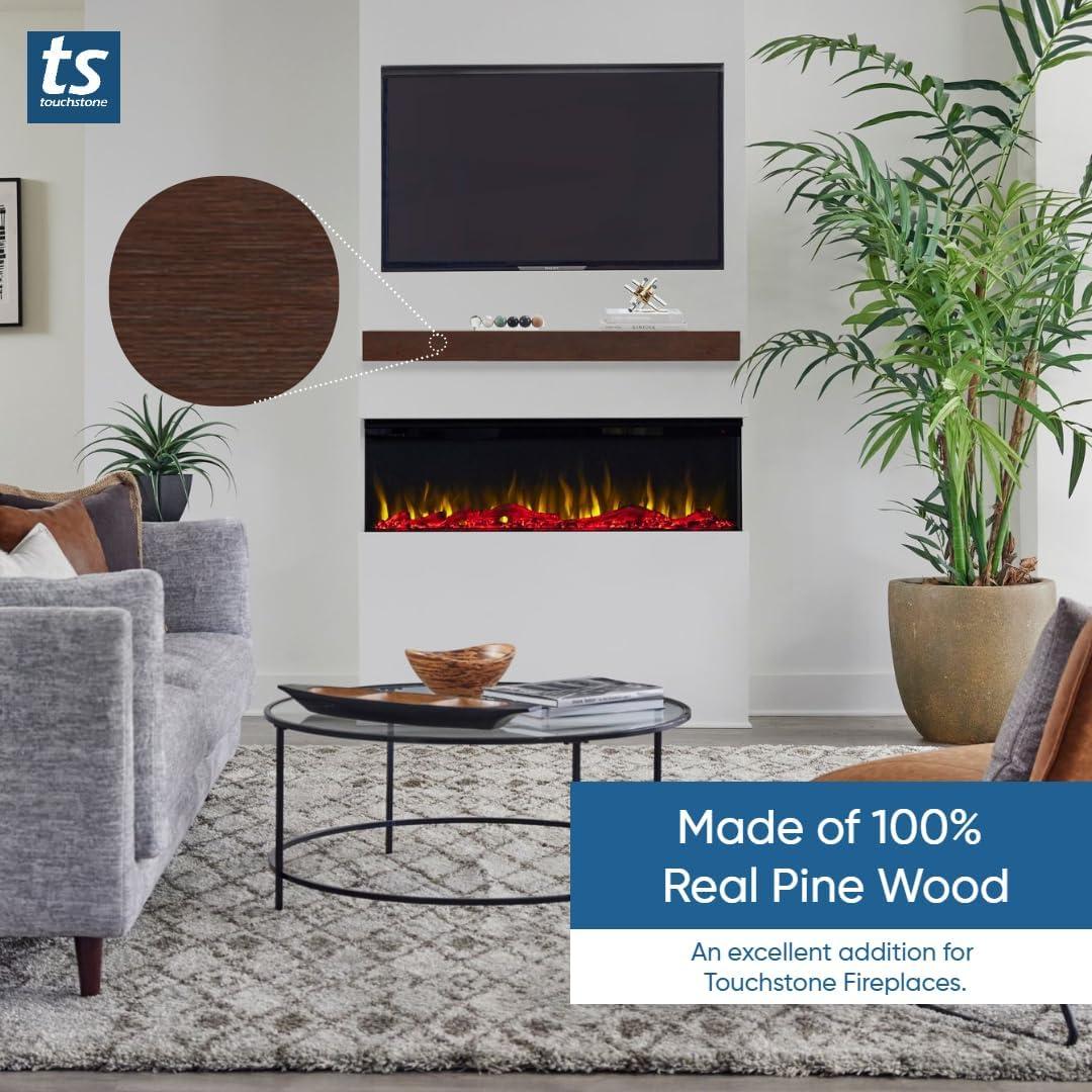 Manto Flotante Touchstone 60" Espresso Rústico para Chimenea