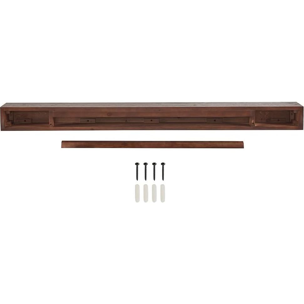 Manto Flotante Touchstone 60" Espresso Rústico para Chimenea