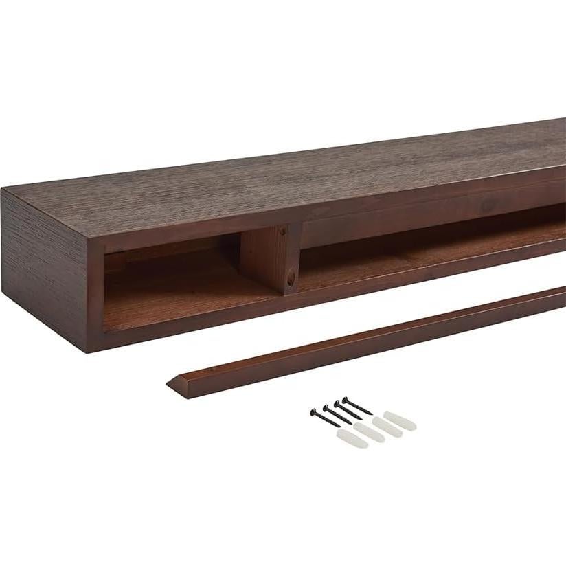 Manto Flotante Touchstone 60" Espresso Rústico para Chimenea