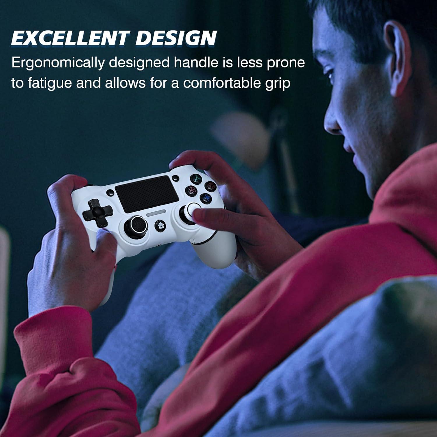 Controlador Inalámbrico EasEasy para PS4/Pro/Slim/PC 1000mAh