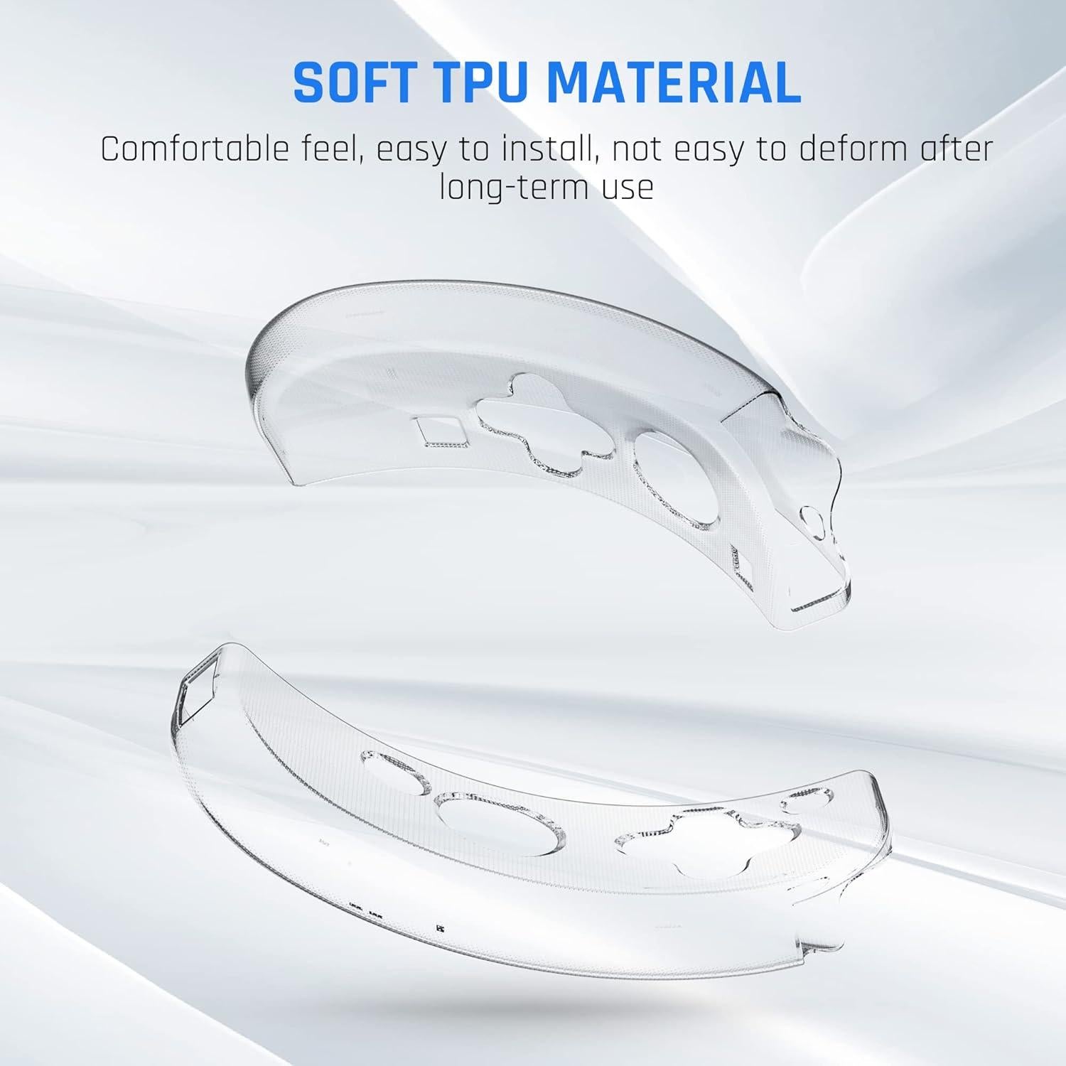 Funda Transparente TPU Suave RHOTALL para Joycon Nintendo Switch