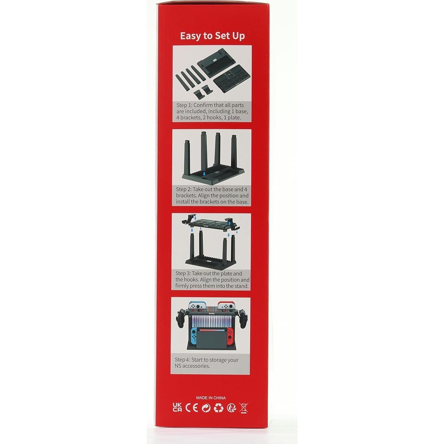 Estación Organizadora Kytok para Nintendo Switch con Cargador