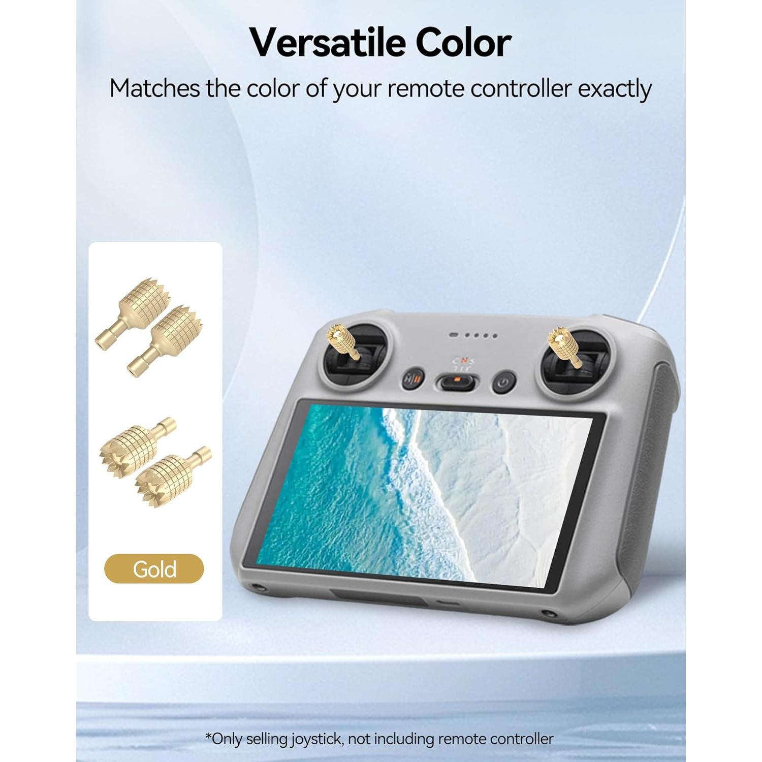 Palancas de Control Remoto LKTOP para DJI RC/RC2 - Oro