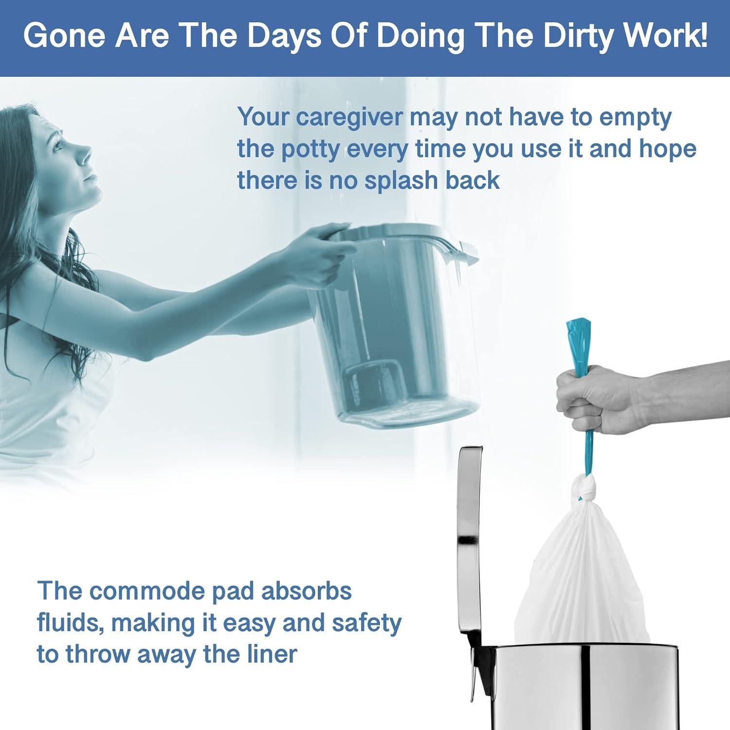 Forros de Comoda Simply Seniors 100 Unidades con Almohadillas