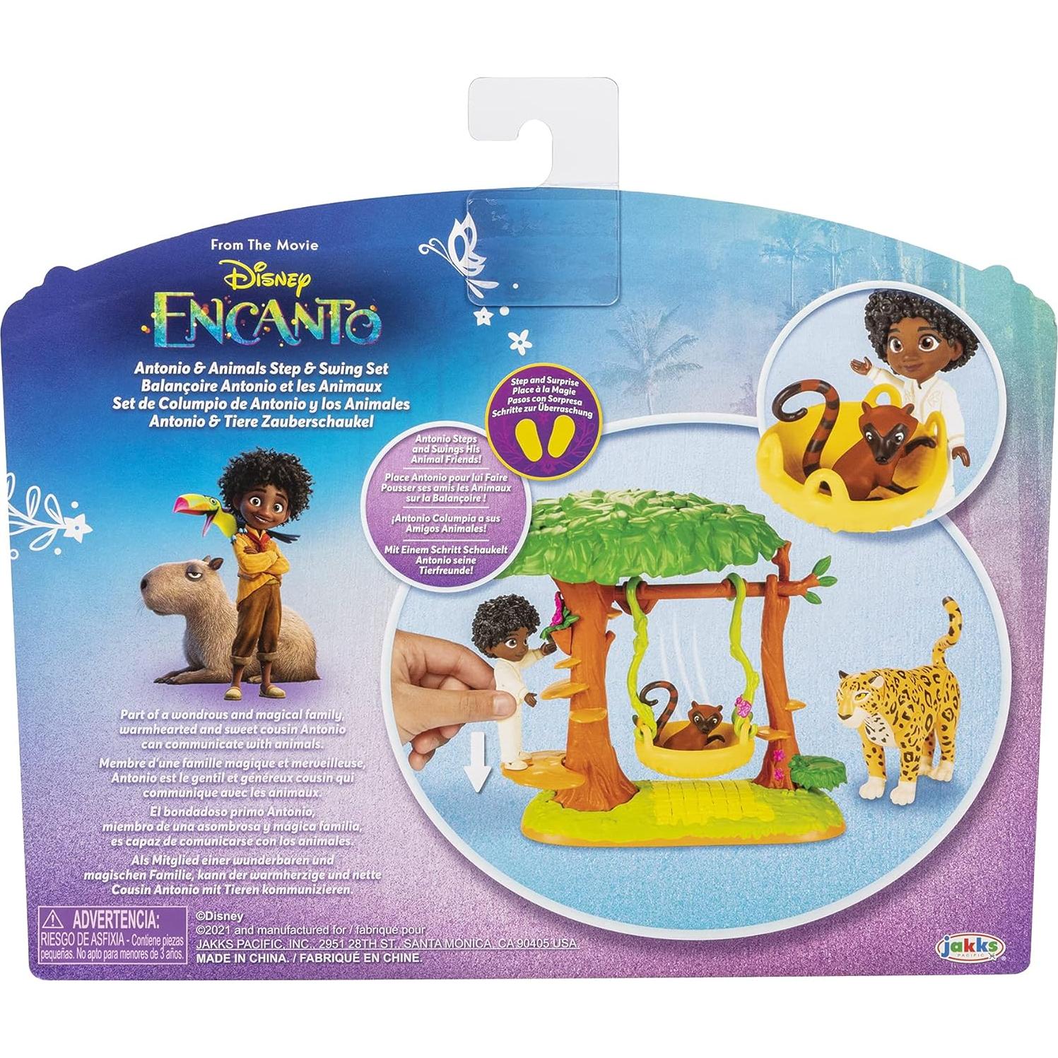 Juego de columpio de animales Antonio Disney Encanto 24.1x19.7cm