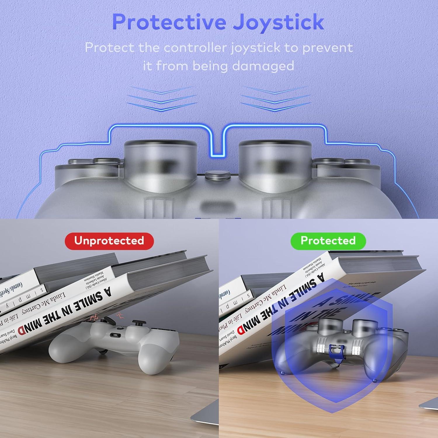 Funda Protectora Tiiletzote para Controlador PS4 - Negra