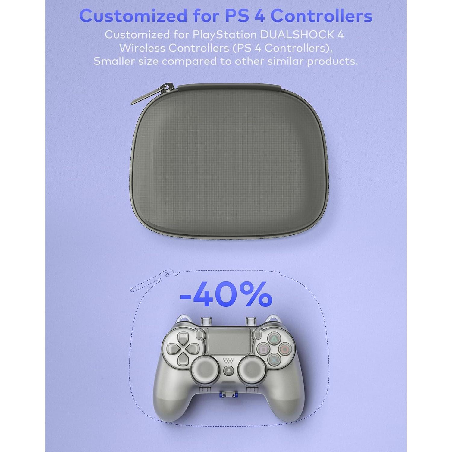 Funda Protectora Tiiletzote para Controlador PS4 - Negra