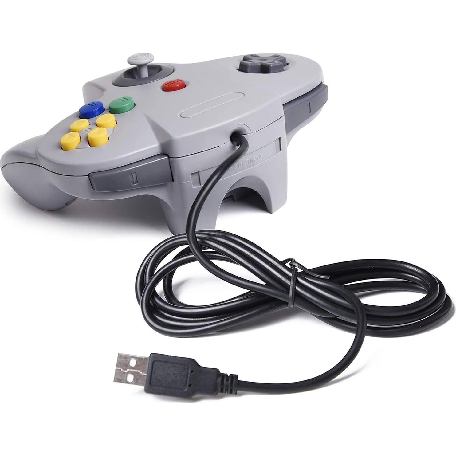 Paquete de 2 Controladores USB N64 miadore para PC y Raspberry Pi
