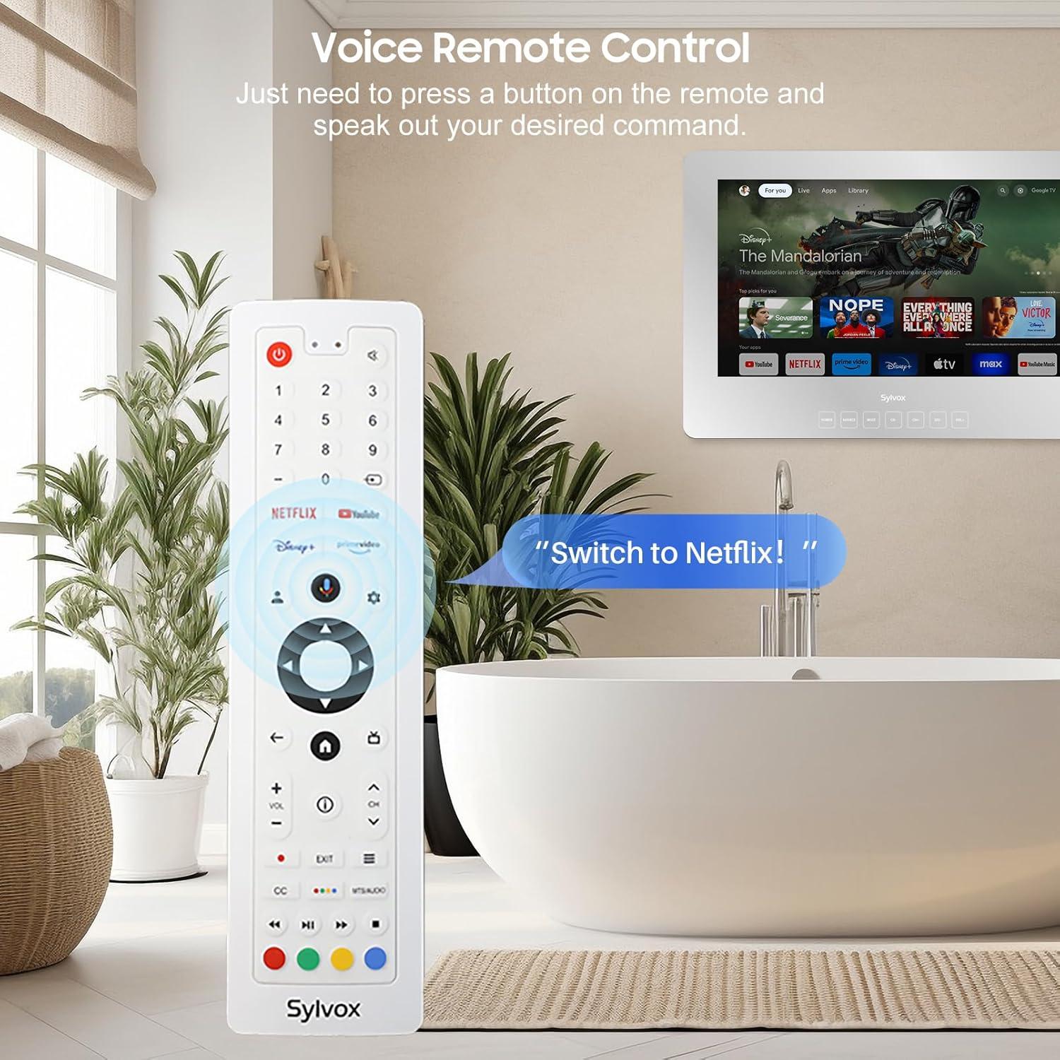 Televisor Espejo SYLVOX 24" 1080P IP66 WiFi Bluetooth