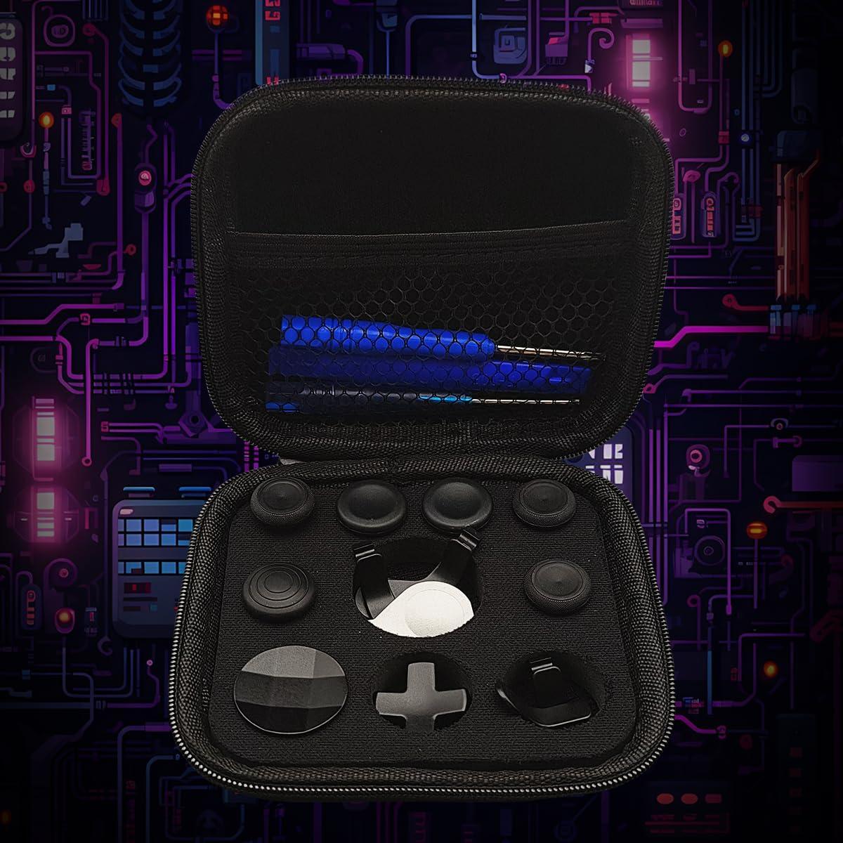 Kit 17 en 1 Accesorios Reemplazo Thumbsticks Metal Xbox One Elite