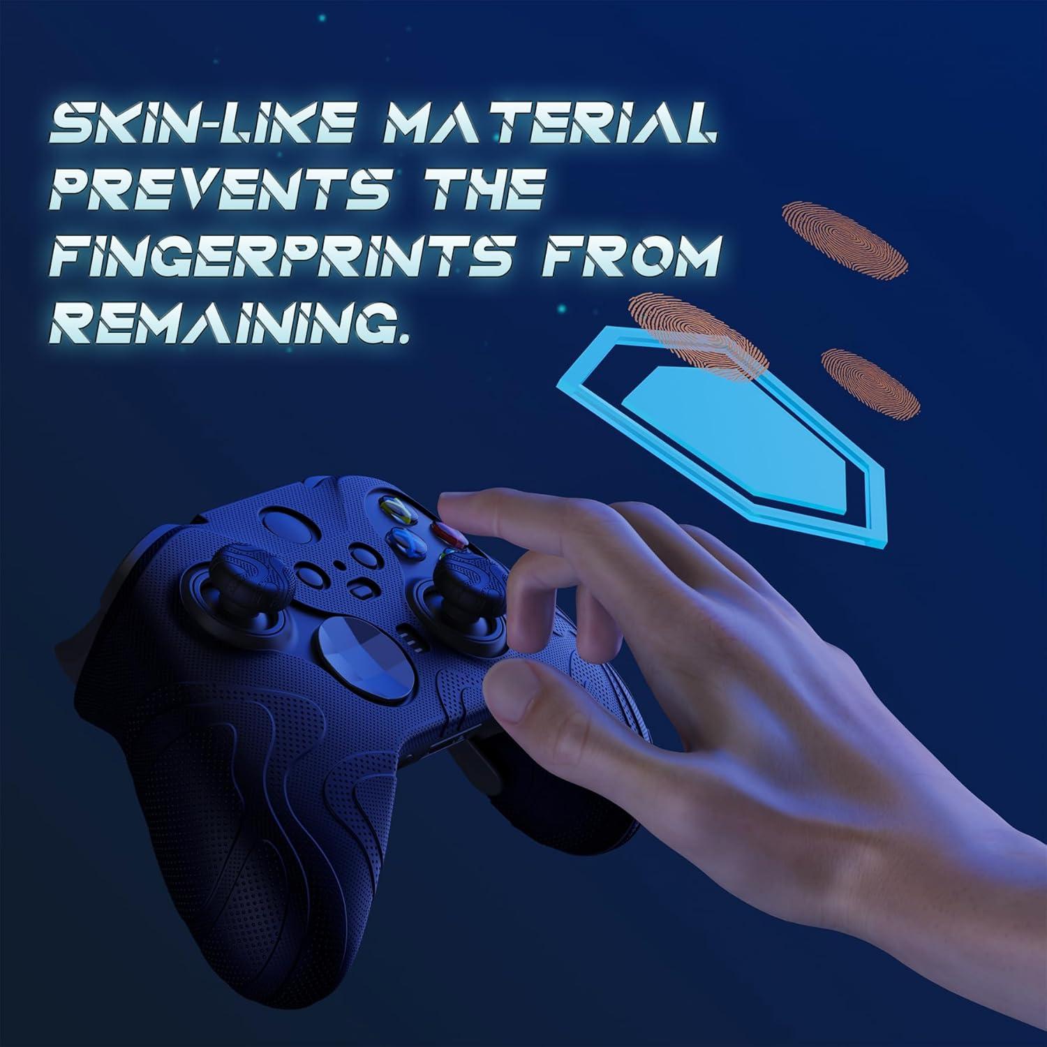 Cubierta de Silicona PlayVital para Controlador Xbox Elite 2 Negra