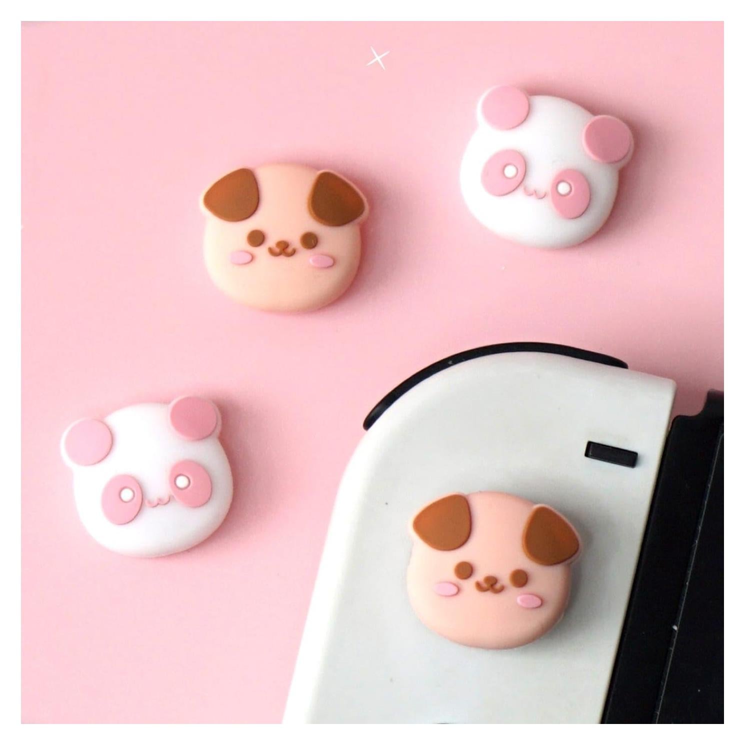 Agarraderas de Pulgar Nintendo Switch BelugaDesign Panda Dog