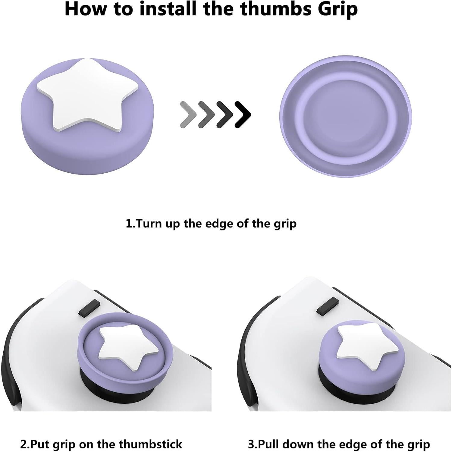 Tapas de Joystick Silicona eXtremeRate para Nintendo Switch