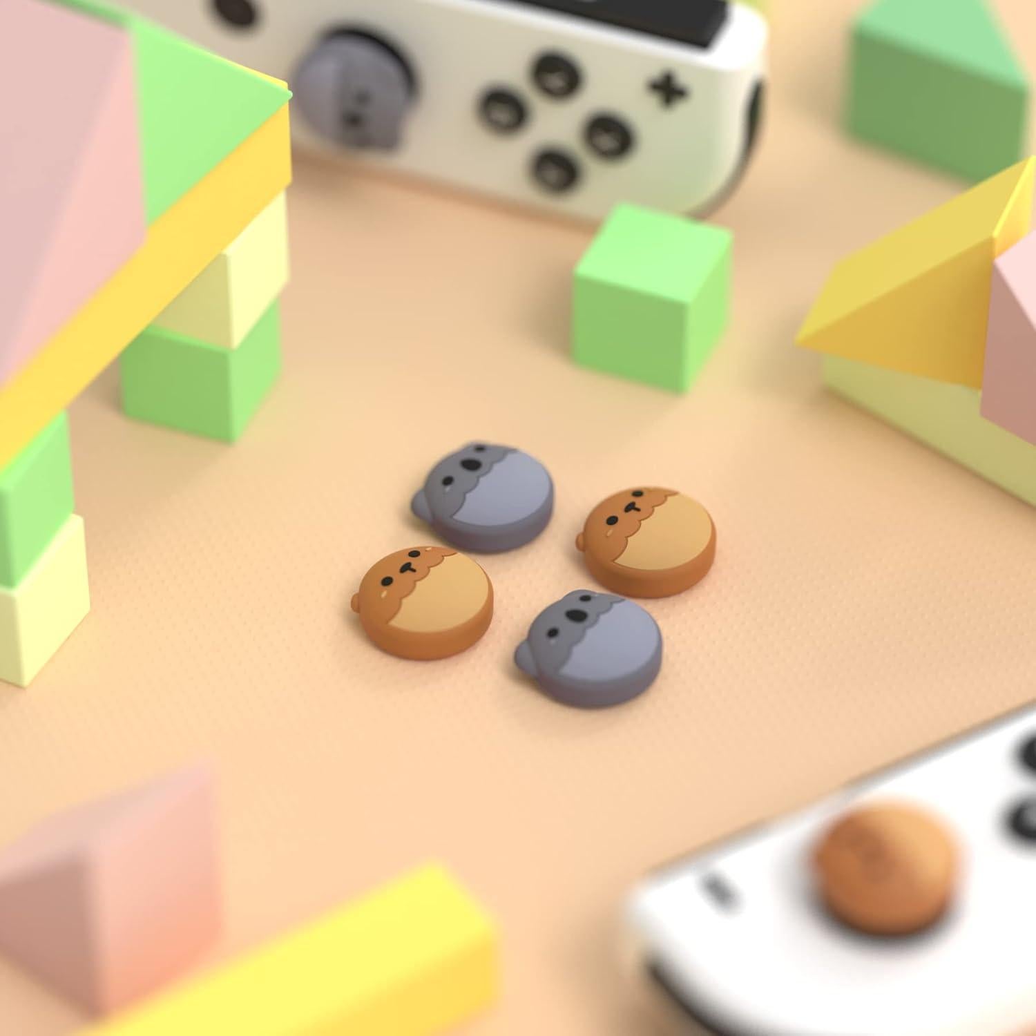 Tapas de Joystick Silicona eXtremeRate para Nintendo Switch