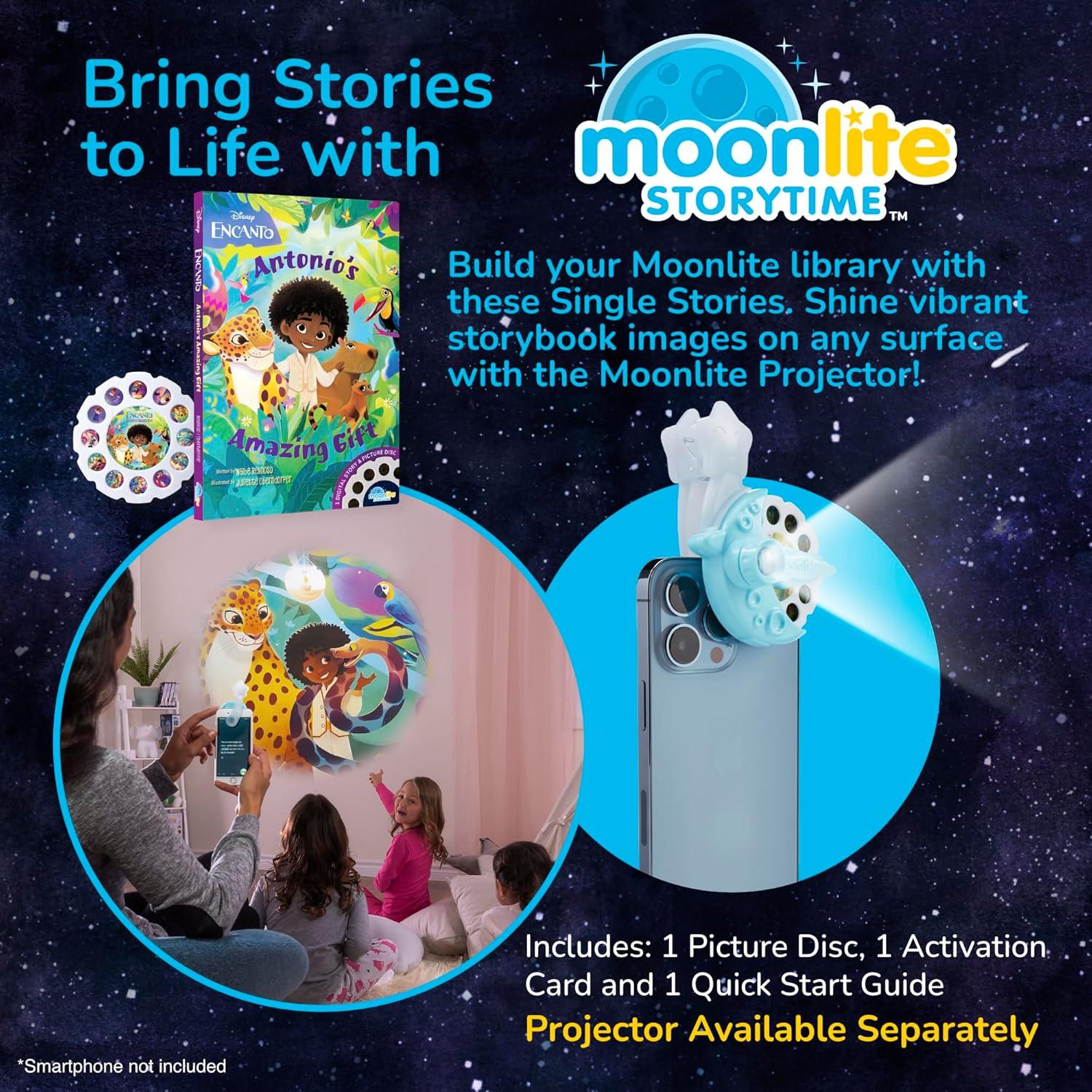 Moonlite Storytime Proyector de Cuentos Disney Encanto