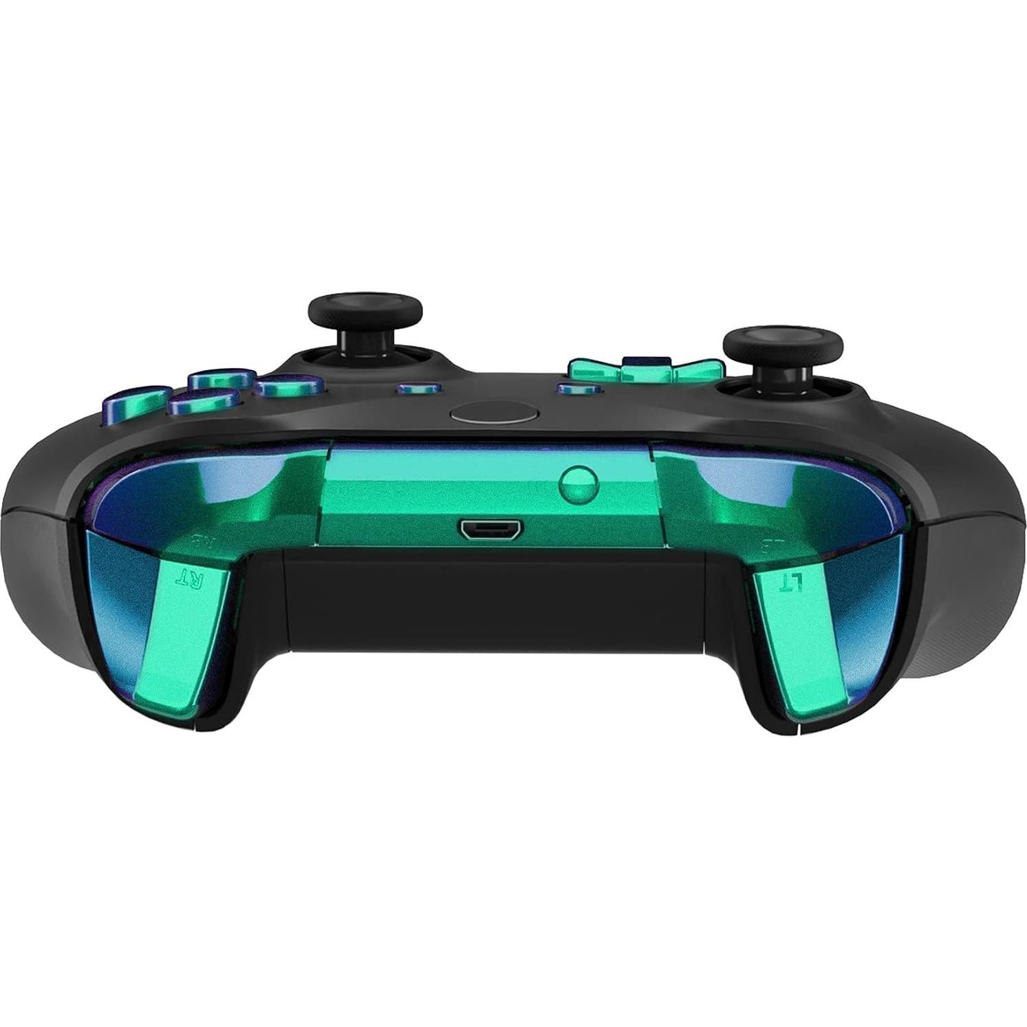 Kit de Botones eXtremeRate para Controlador Xbox One S/X Verde Morado