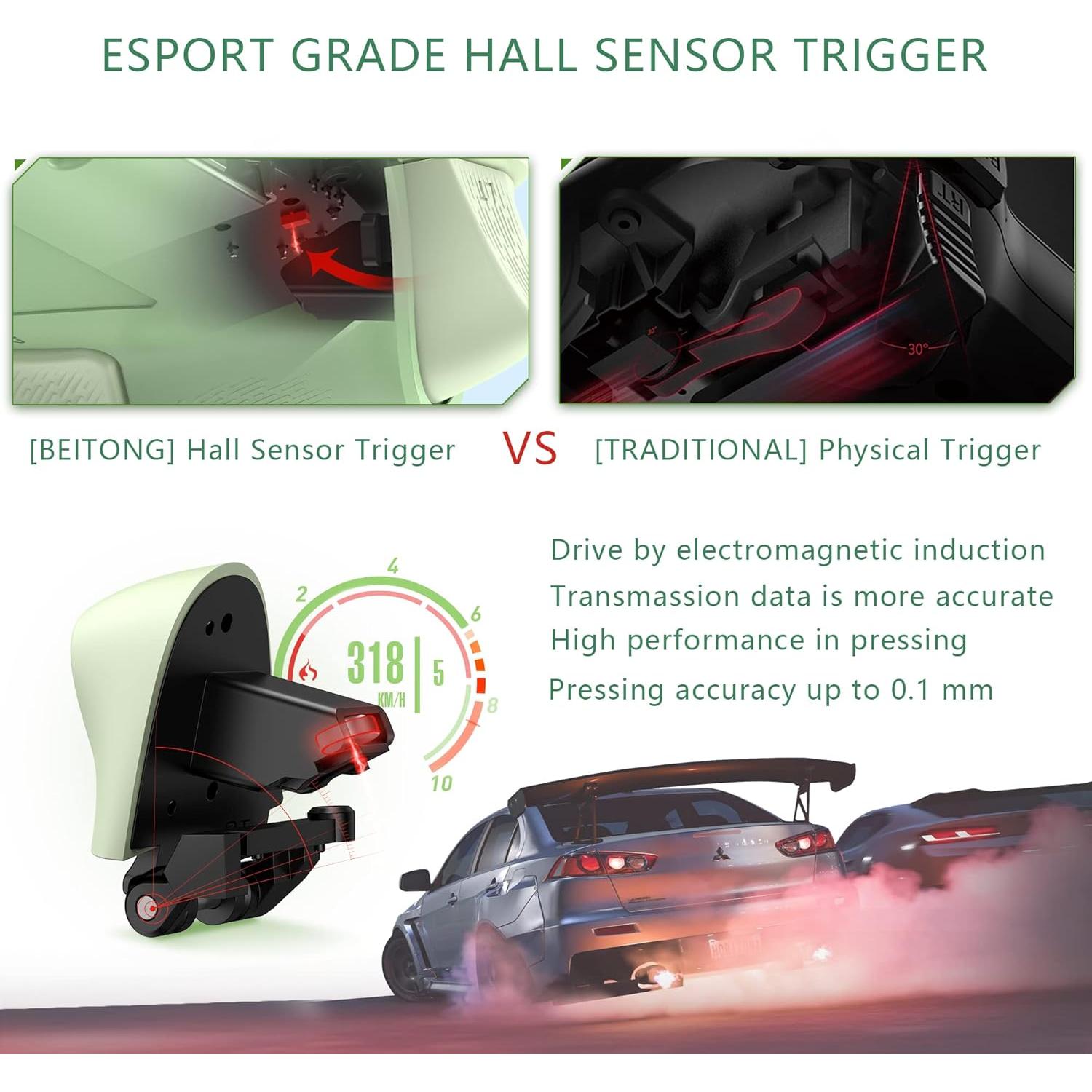 Controlador Inalámbrico BEITONG Asura 2 Pro para PC y Android