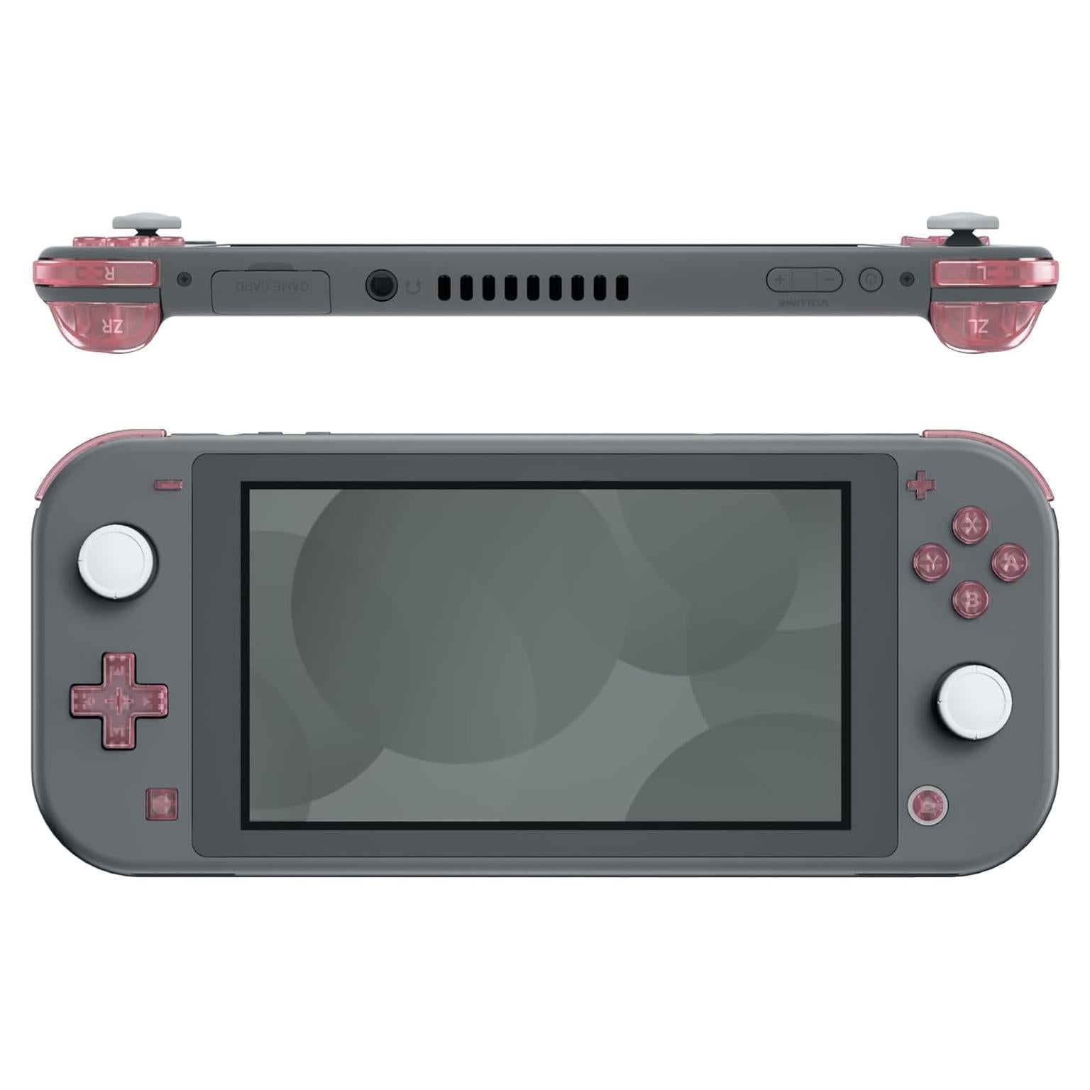 Juego de Botones de Reemplazo eXtremeRate Rosa Cherry para Switch Lite