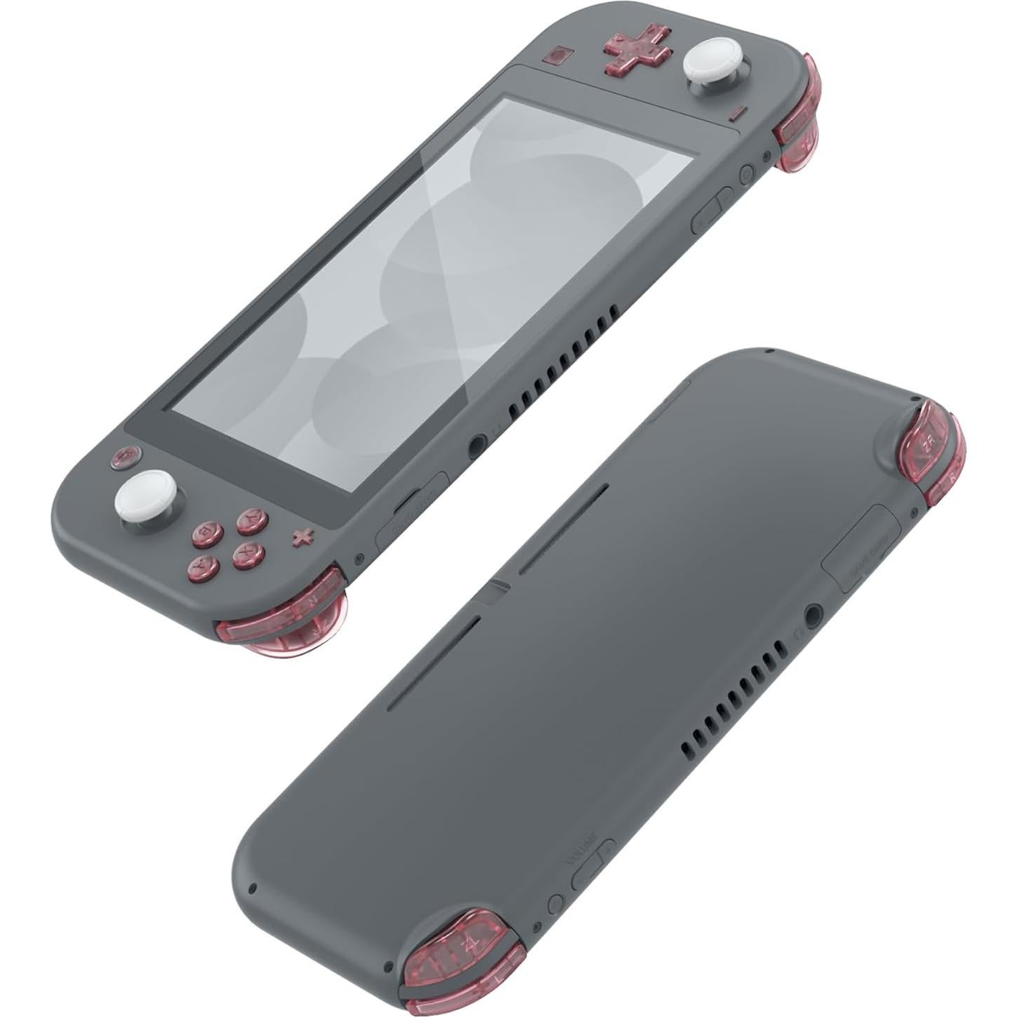 Juego de Botones de Reemplazo eXtremeRate Rosa Cherry para Switch Lite