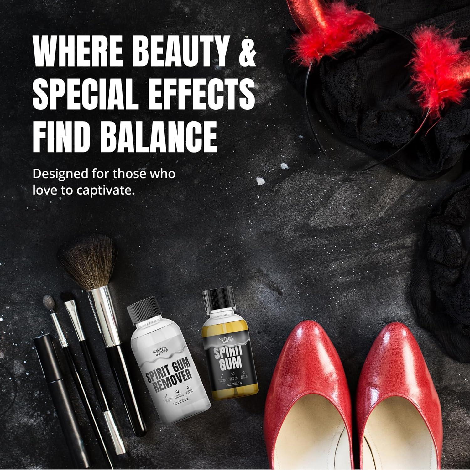 Adhesivo y Removedor de Goma Espiritual 30ml/50ml Splashes & Spills