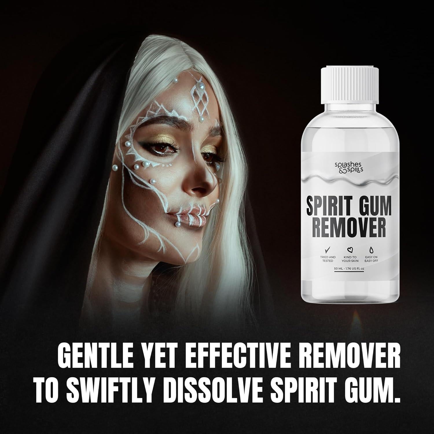 Adhesivo y Removedor de Goma Espiritual 30ml/50ml Splashes & Spills