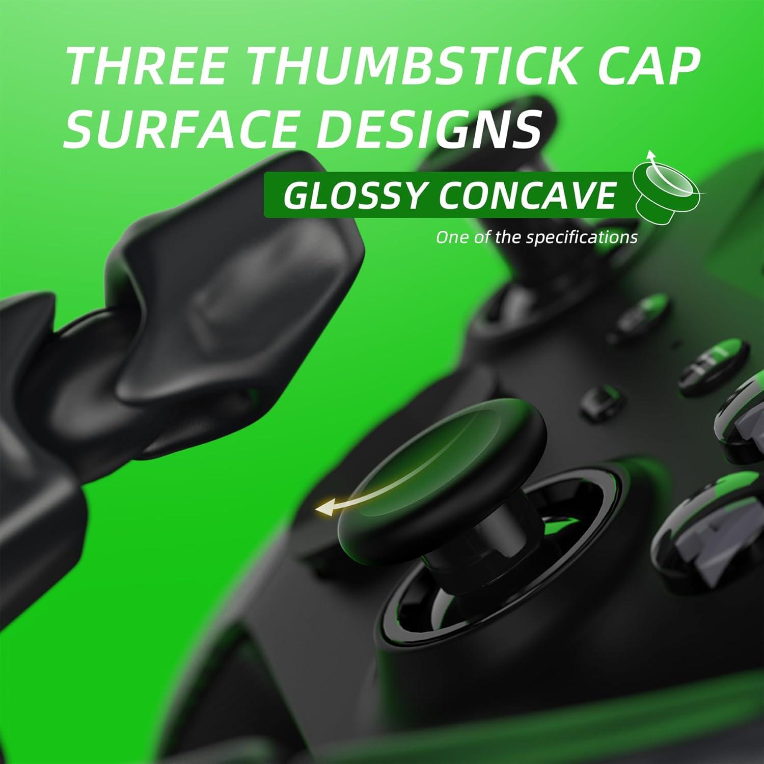 Thumbsticks de Metal eXtremeRate 6 en 1 para Xbox Elite 2