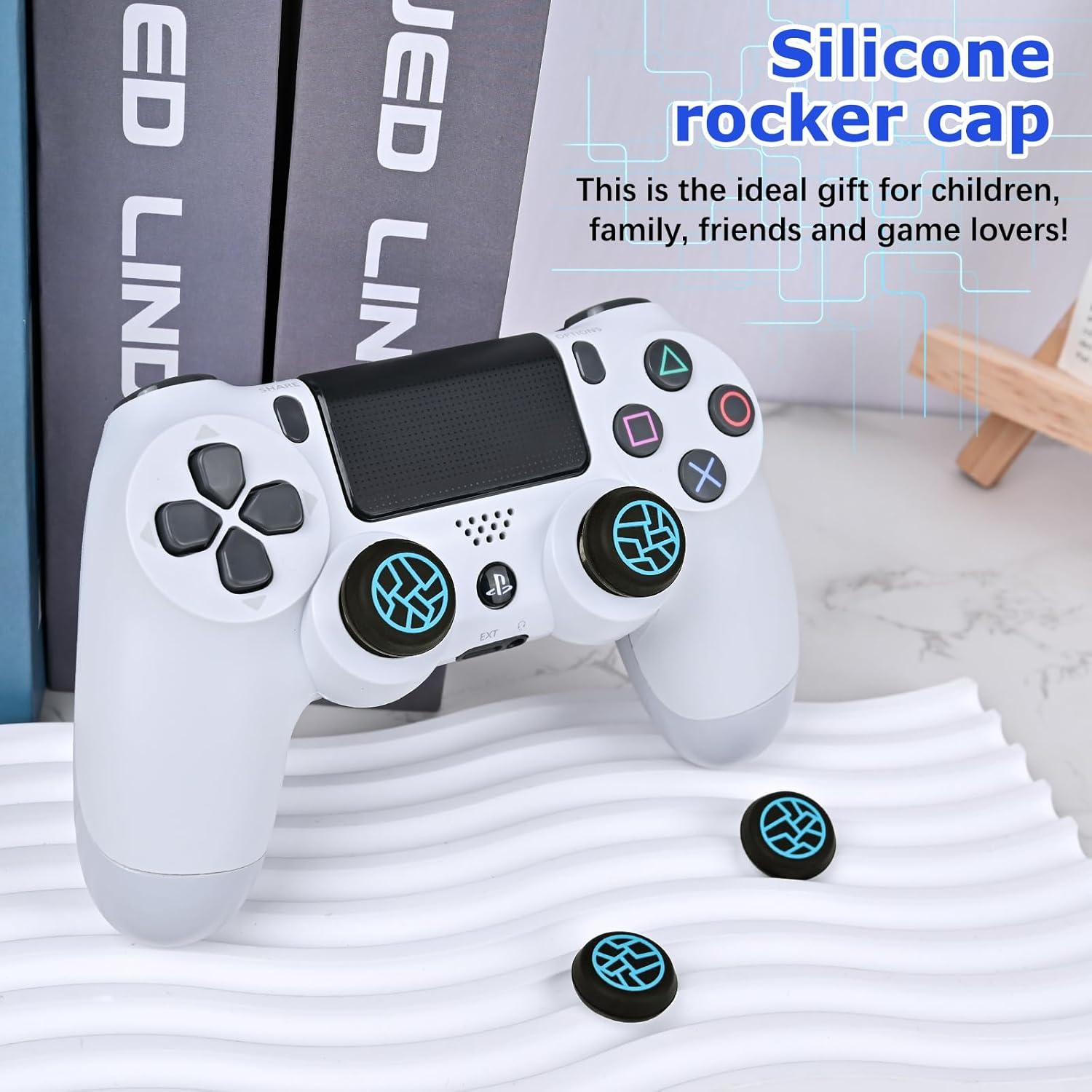 Tapas de Agarre para Pulgar DLseego - Azul - Xbox, PS5, Switch