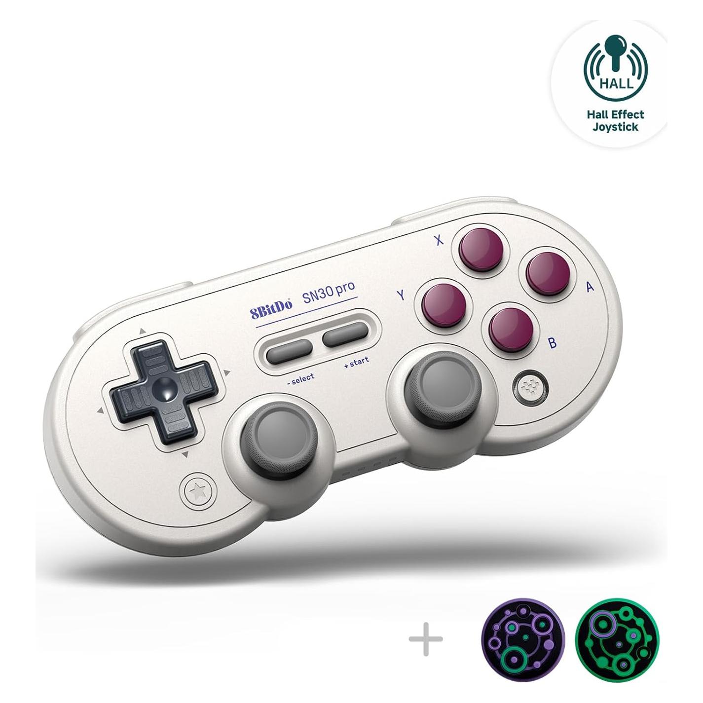 Controlador Inalámbrico Bluetooth 8Bitdo SN30 Pro Retro