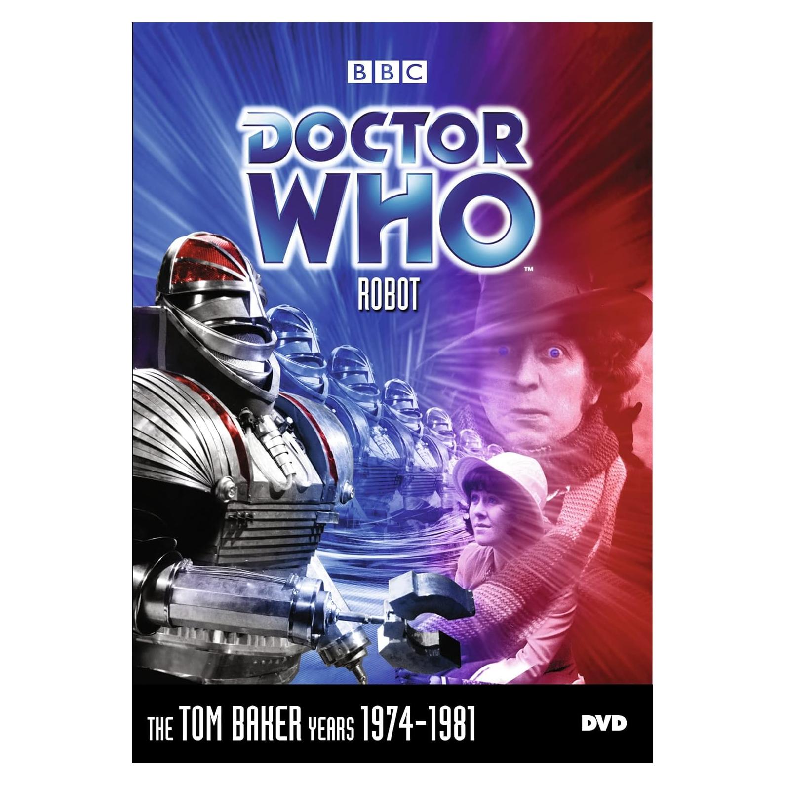Doctor Who DVD Robot Tom Baker 98 min 1 disco