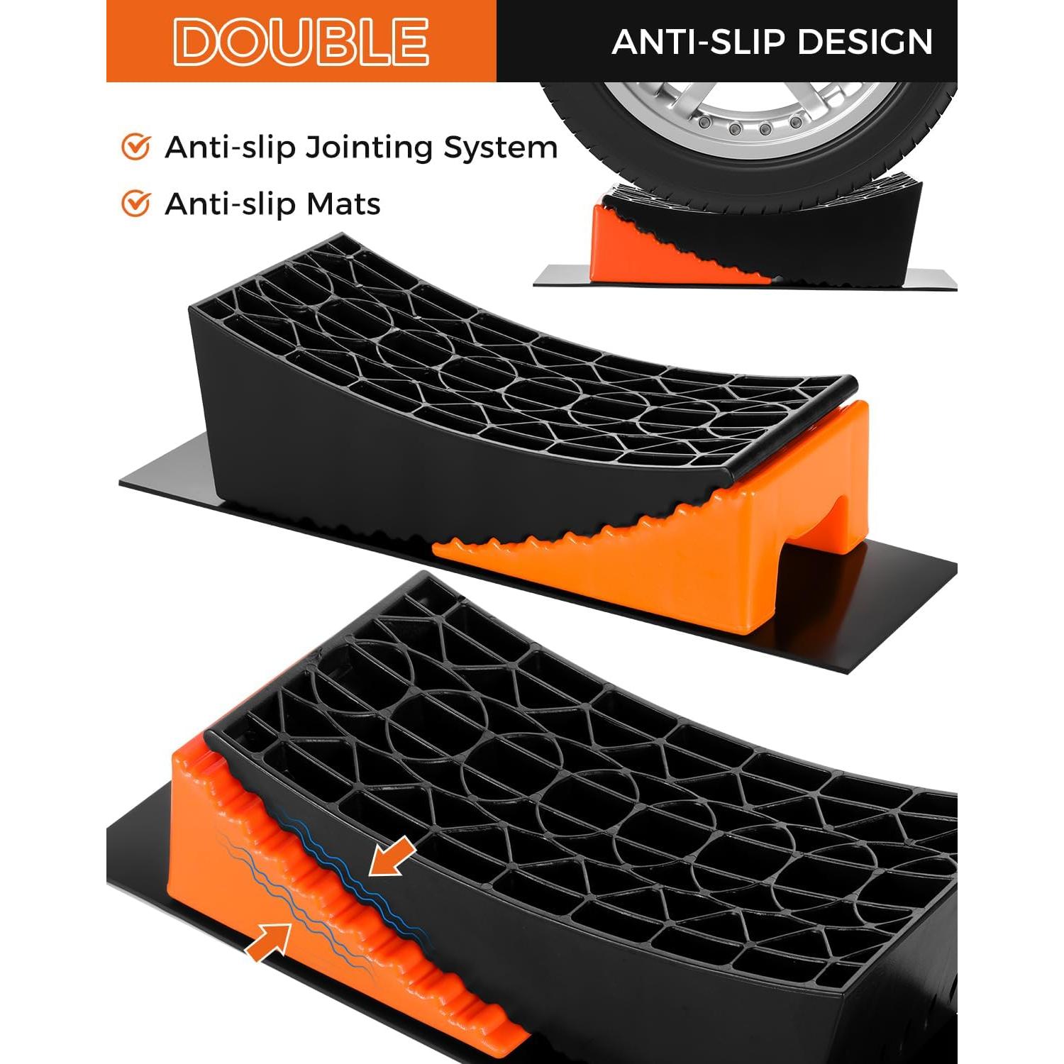 Kit de Rampas Niveladoras BYERNAUTO 2 Paquetes 3.73 kg