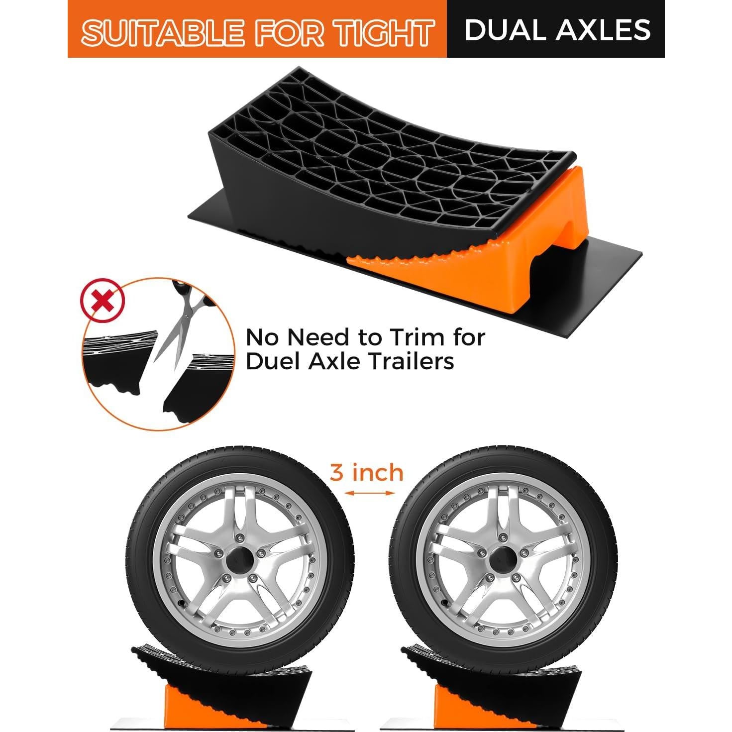 Kit de Rampas Niveladoras BYERNAUTO 2 Paquetes 3.73 kg