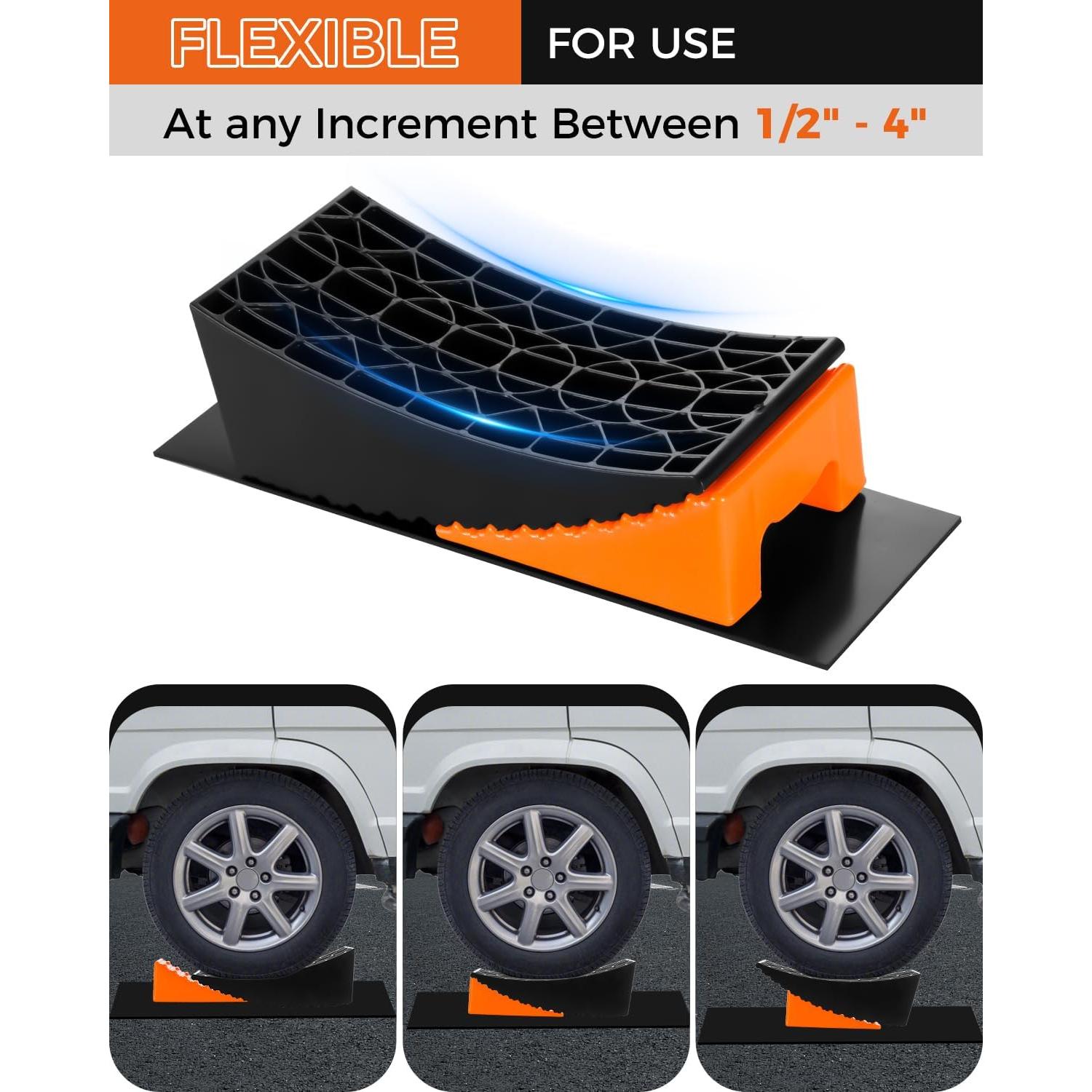 Kit de Rampas Niveladoras BYERNAUTO 2 Paquetes 3.73 kg