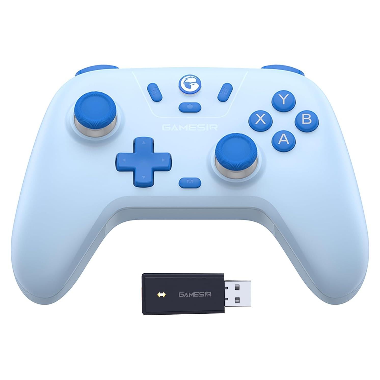 Controlador Inalámbrico GameSir Nova Lite para PC, Switch, Android, iOS y Steam Deck - Azul