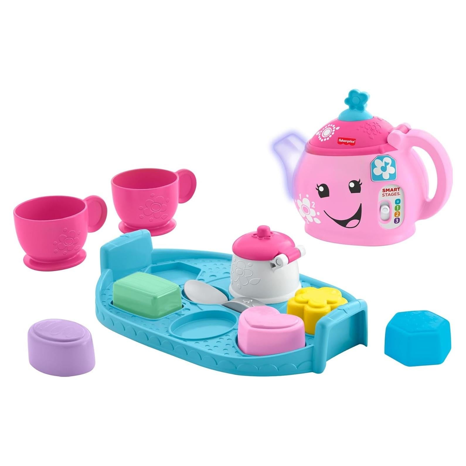 Juego de Té Interactivo Fisher-Price Ríe y Aprende 18+ Meses