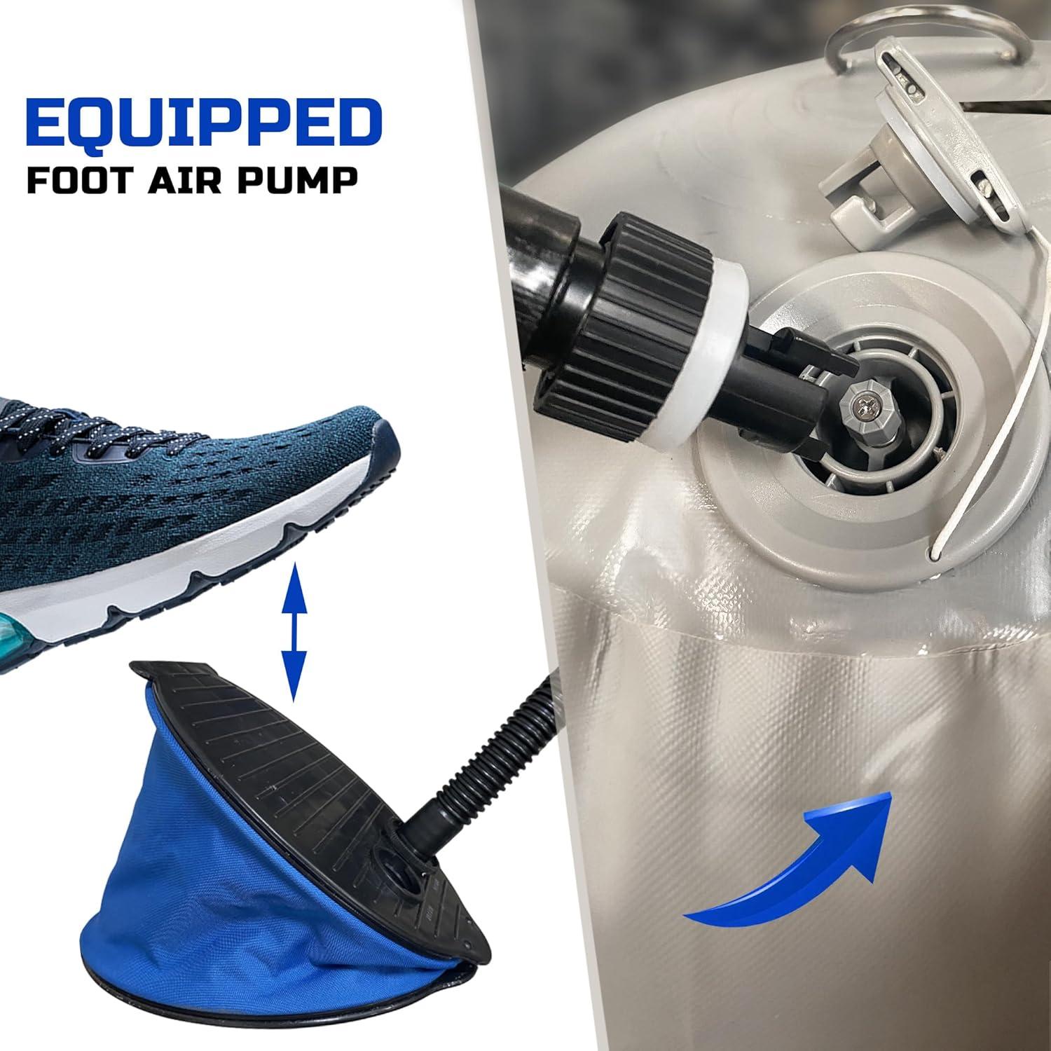 Fender Inflable LTCANOPY 27x45 cm con Cuerda y Bomba