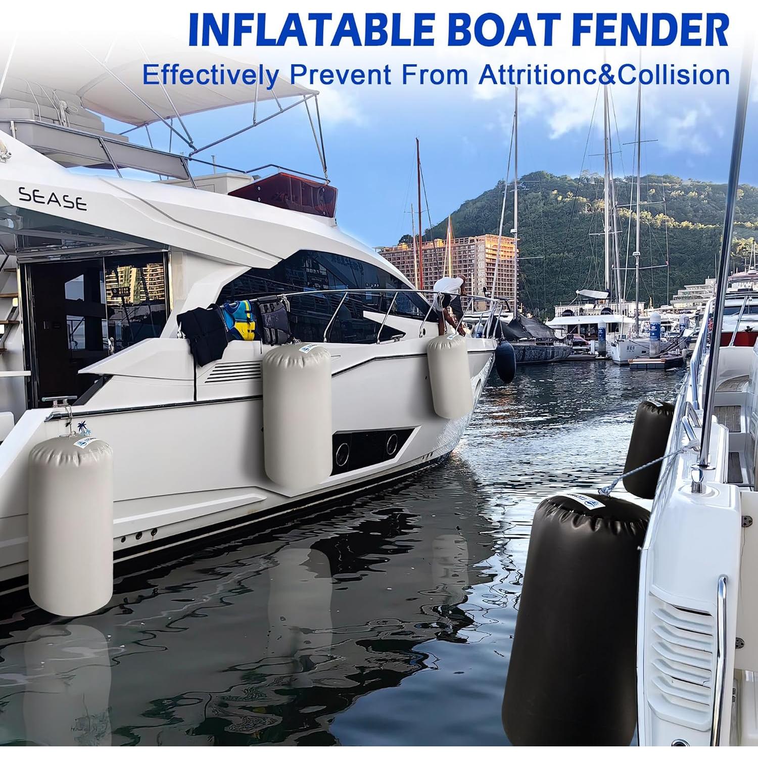 Fender Inflable LTCANOPY 27x45 cm con Cuerda y Bomba