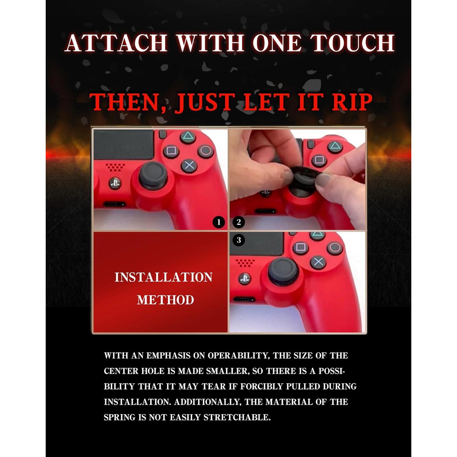 Anillos de Precisión OniAim Demon Gris para PS5, PS4, Xbox