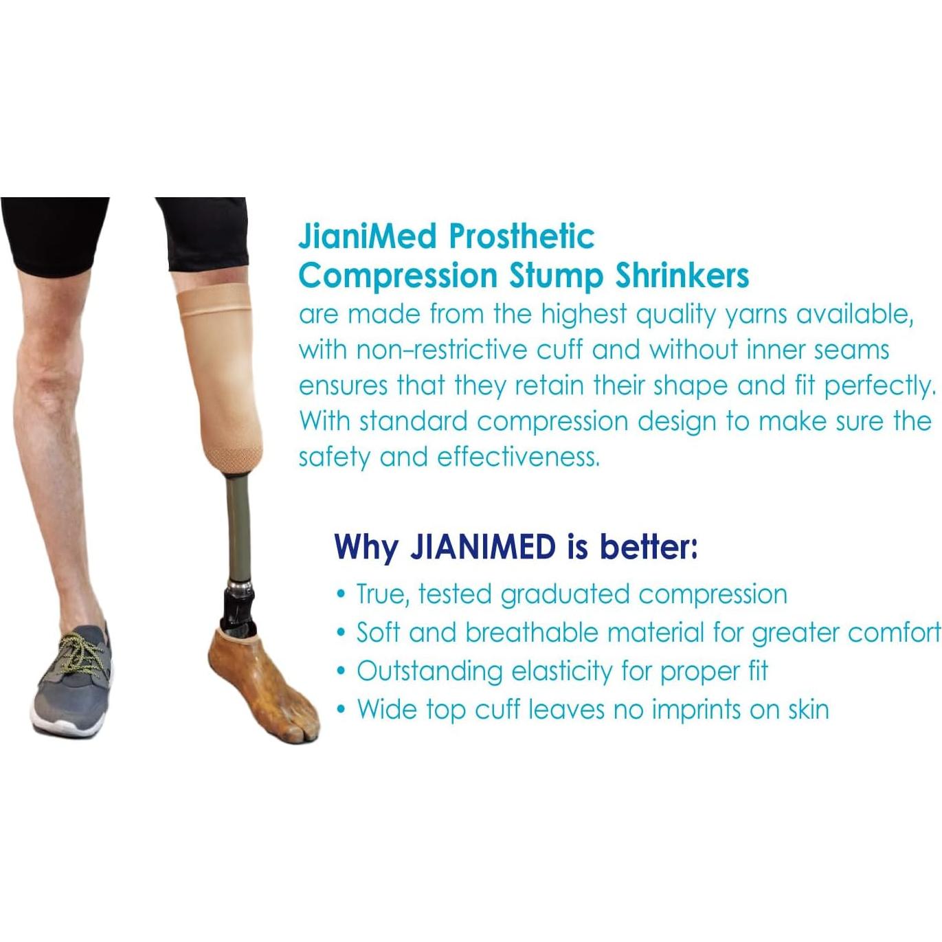 Reductores de Volumen Prostéticos JianiMed 40 cm Compresión 4XL