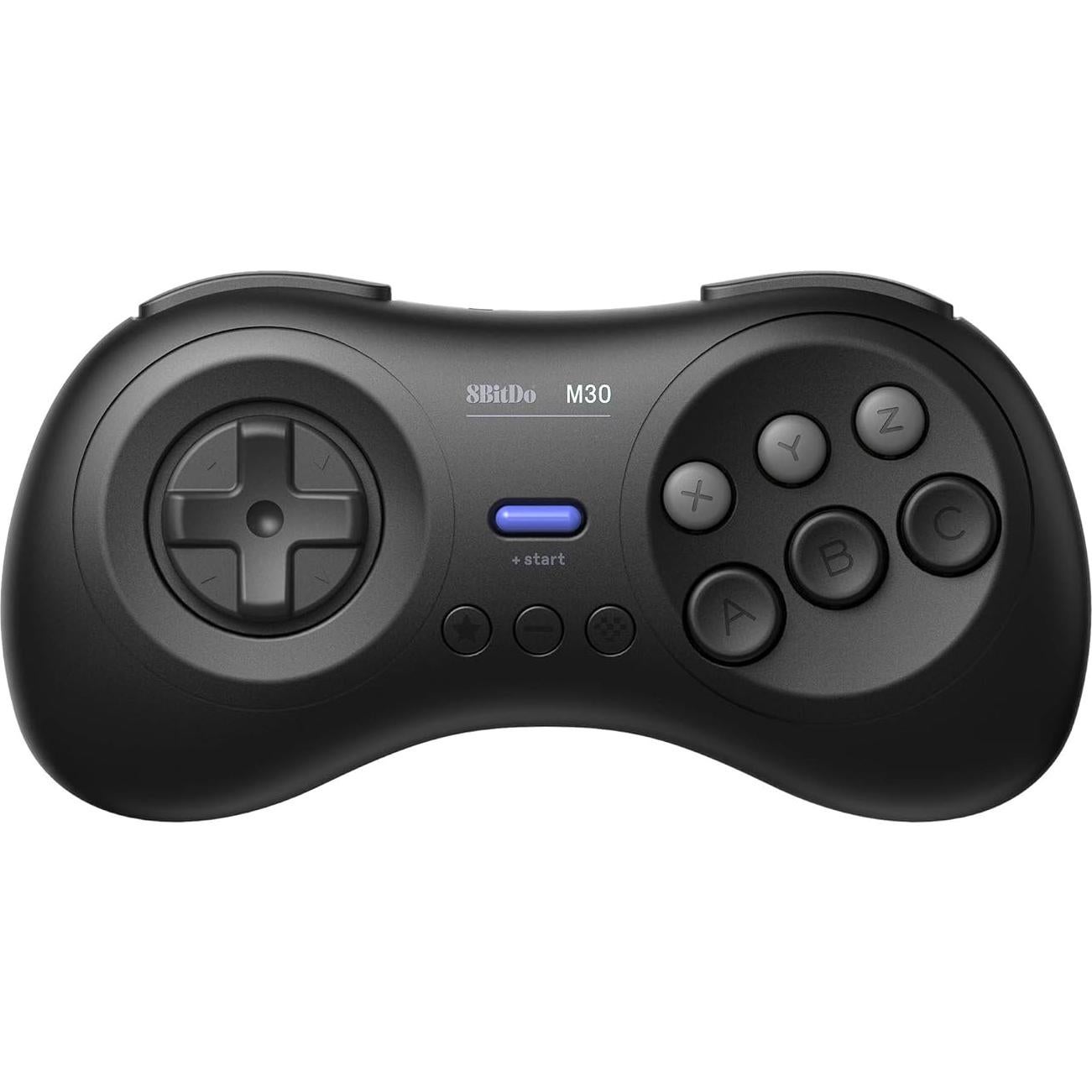 Controlador Bluetooth 8Bitdo M30 para Switch y PC - Negro