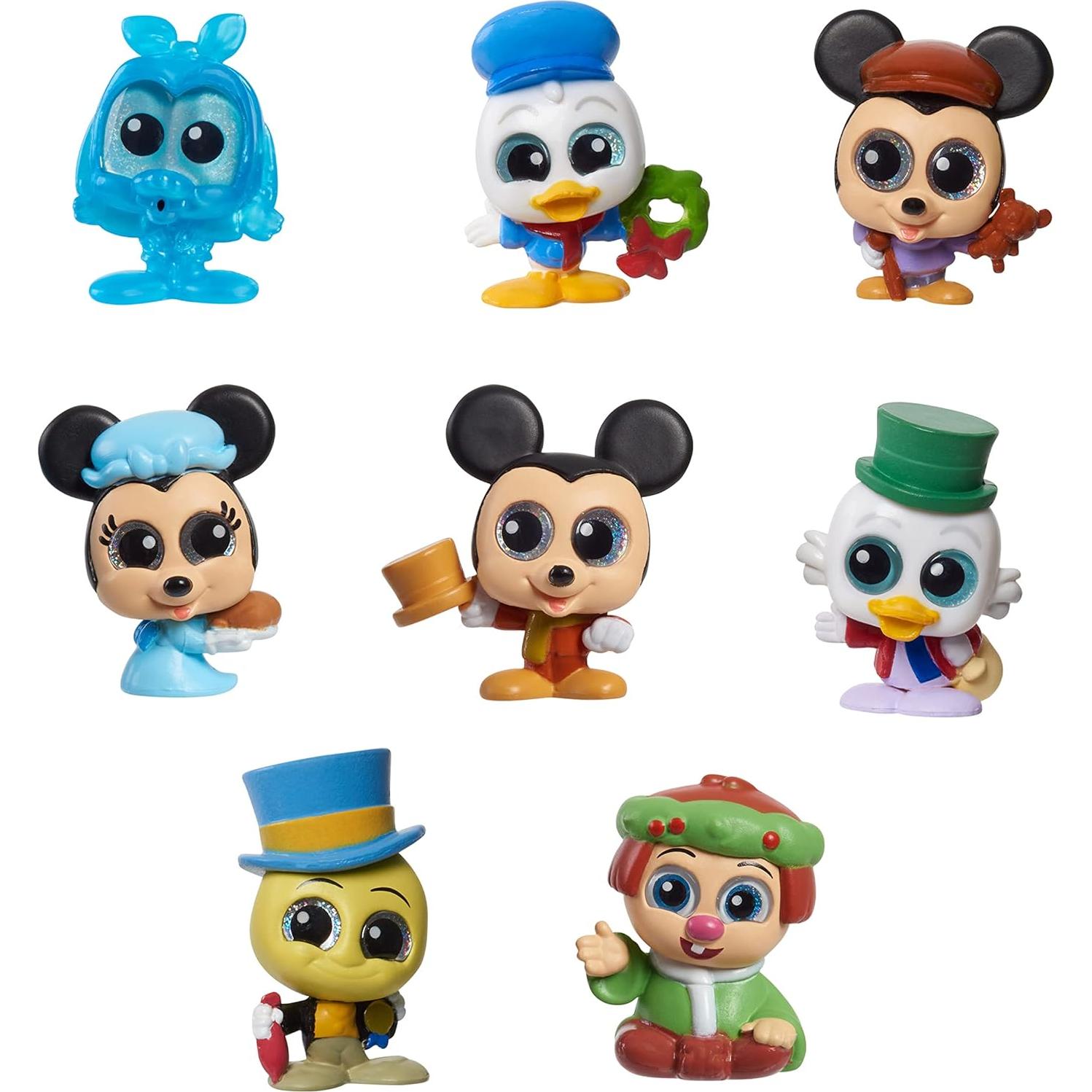Disney Doorables Cuento de Navidad Mickey 8 Figuras Coleccionista