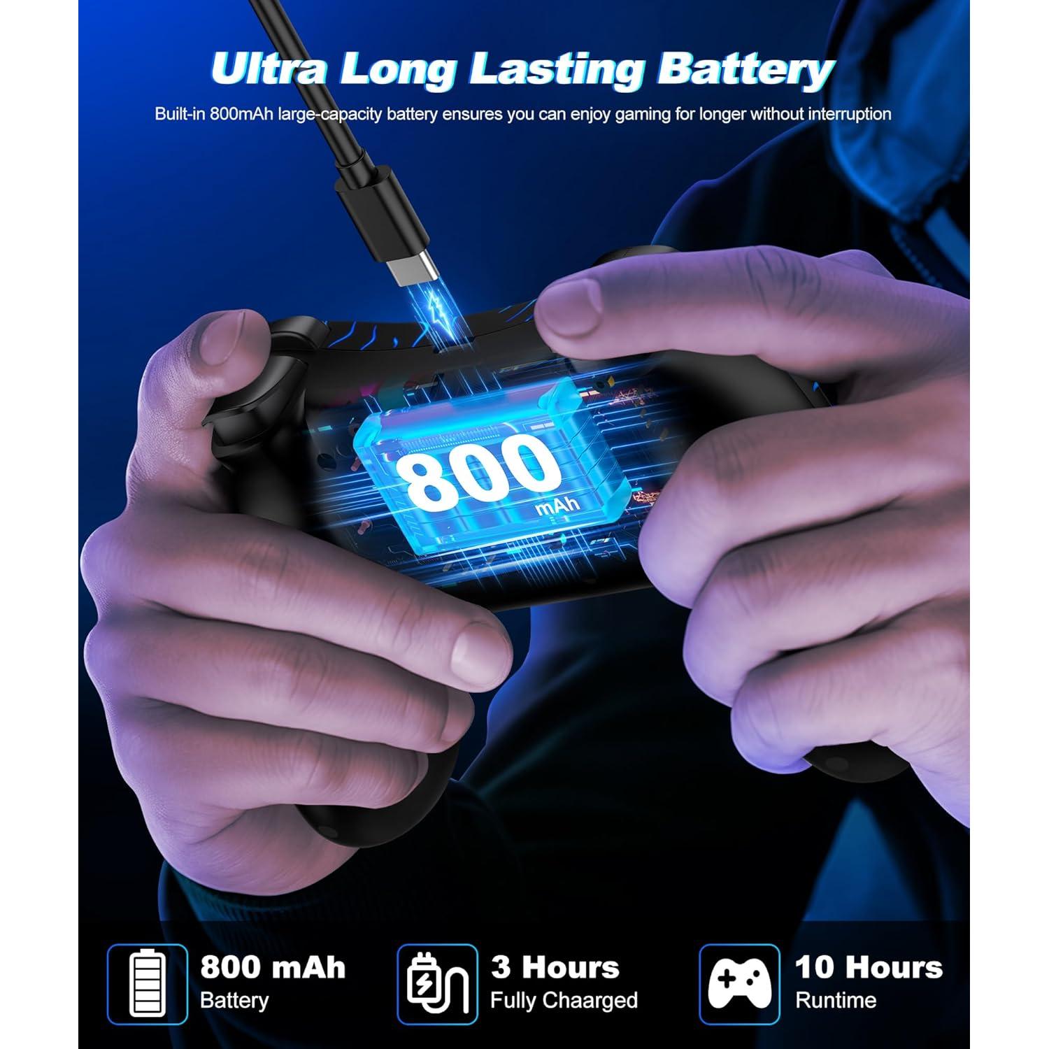 Controlador Pro Inalámbrico NealGamefy para Switch y PC