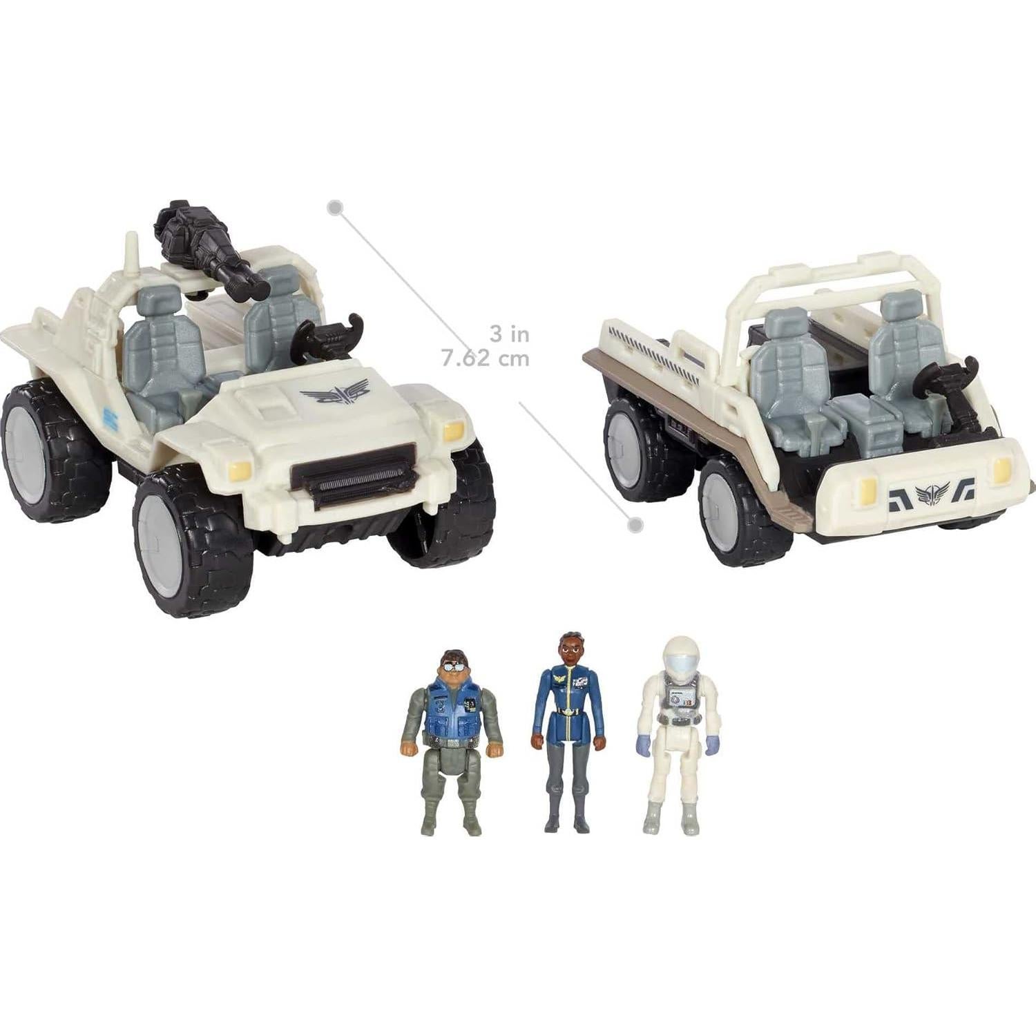 Pack de Vehículos y Figuras Lightyear Mattel - 2 Camiones y 3 Personajes