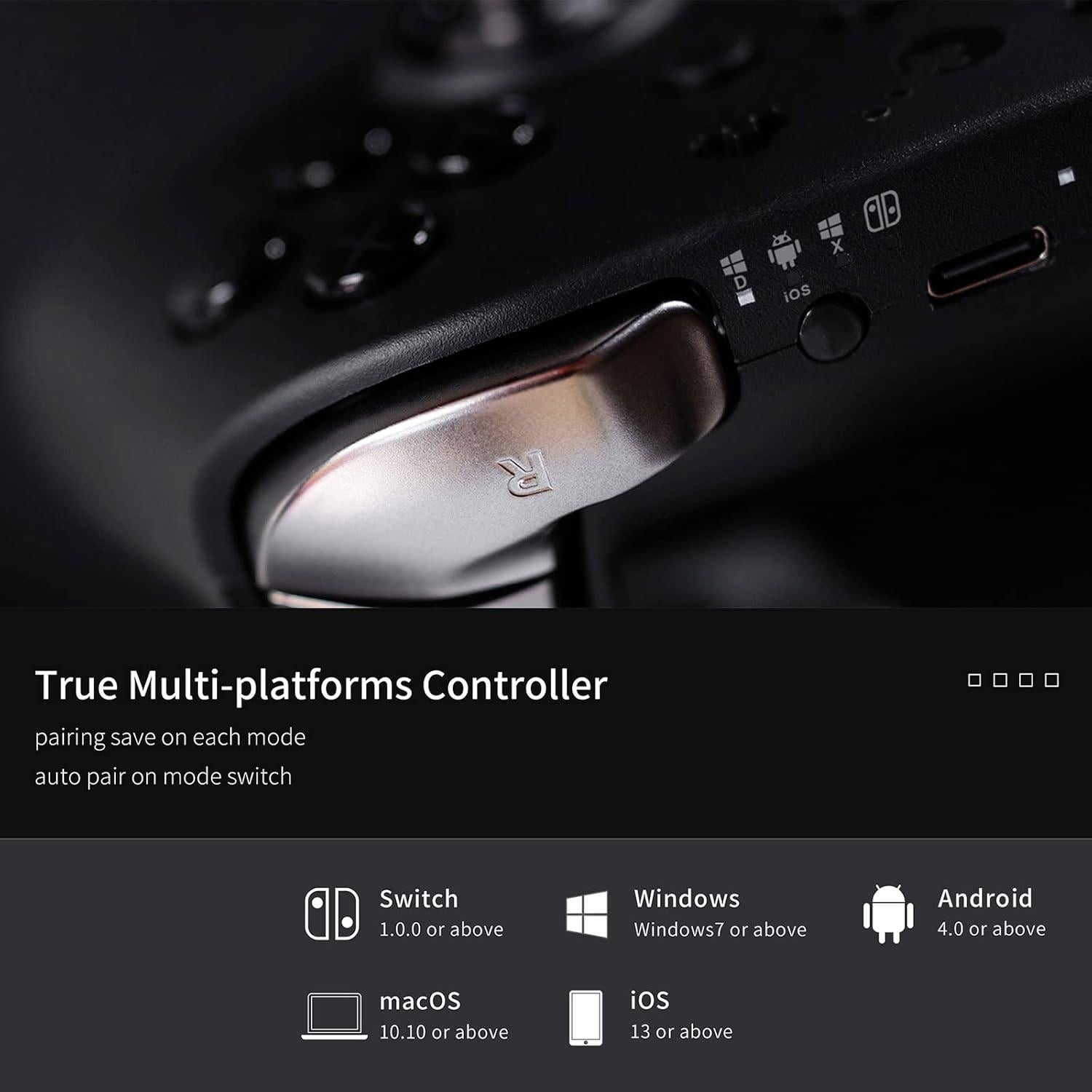 Controlador GuliKit KingKong 2 Pro para Nintendo Switch - Joystick Preciso