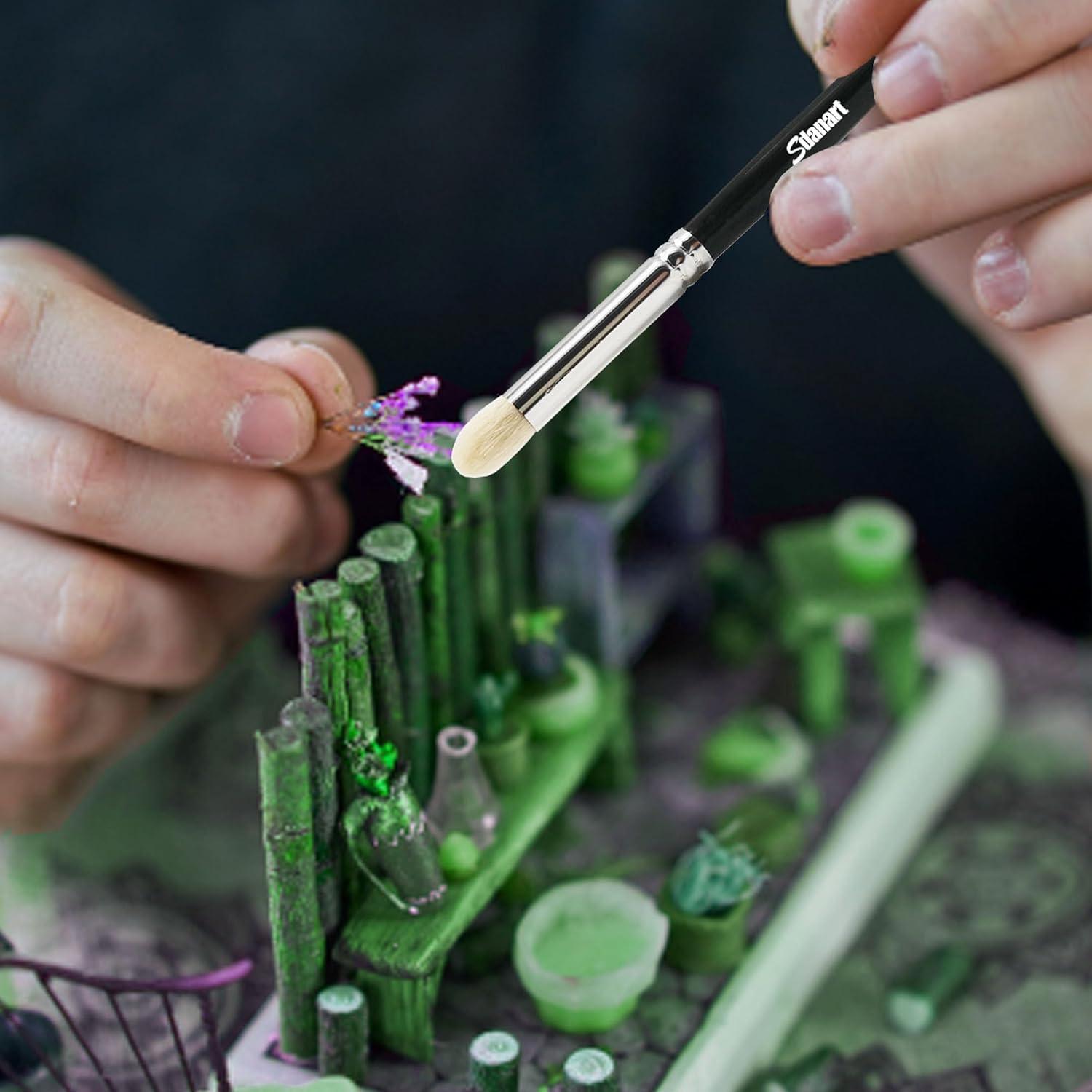 Juego de Pinceles Sdanart DB002 para Pintura en Seco 3 pcs