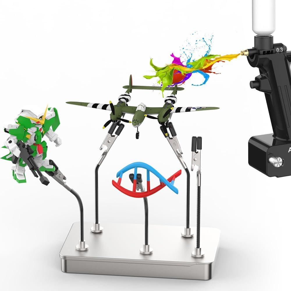 Base de soporte para pintura Actekart con 12 clips magnéticos