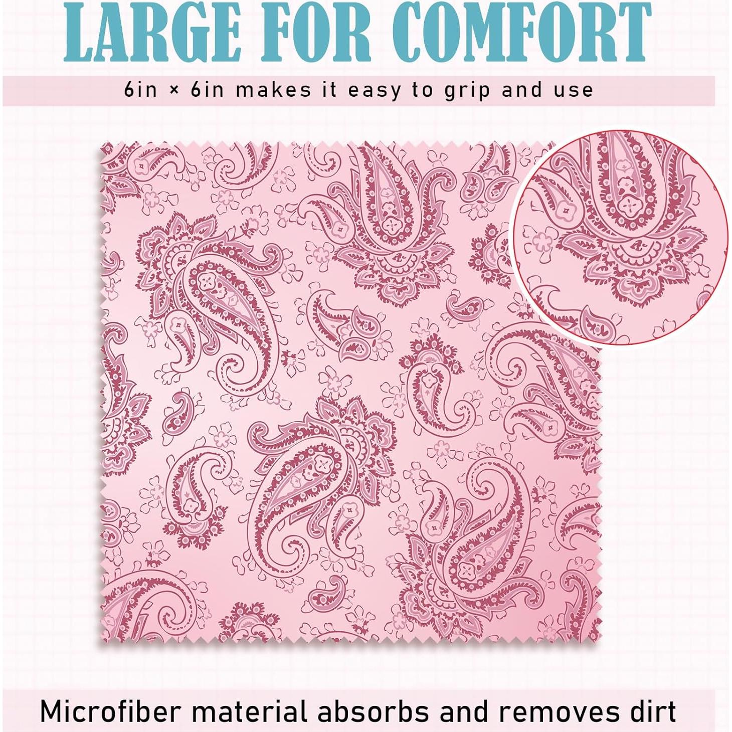 20 Paños de Microfibra Sinmoe 15x15 cm para Limpiar Gafas