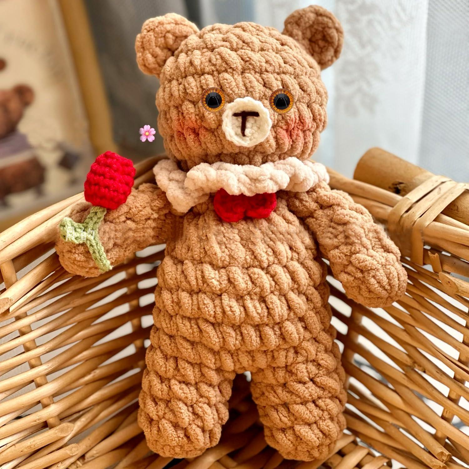 Ojos de Seguridad BESTCYC 160pcs 3 Tamaños 5 Colores