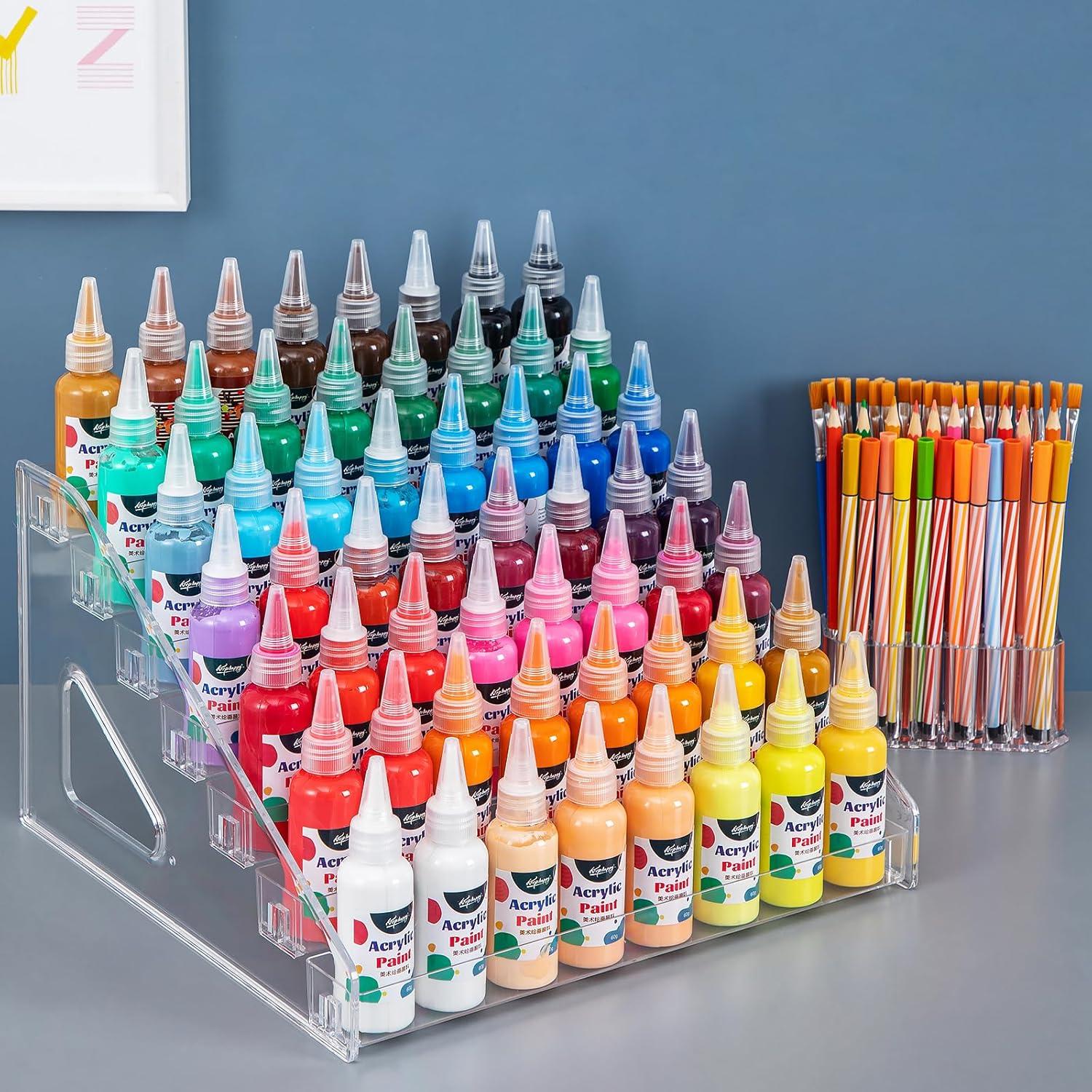 Organizador de Pintura Acrílica ENVIABELL 7 Niveles 2 oz