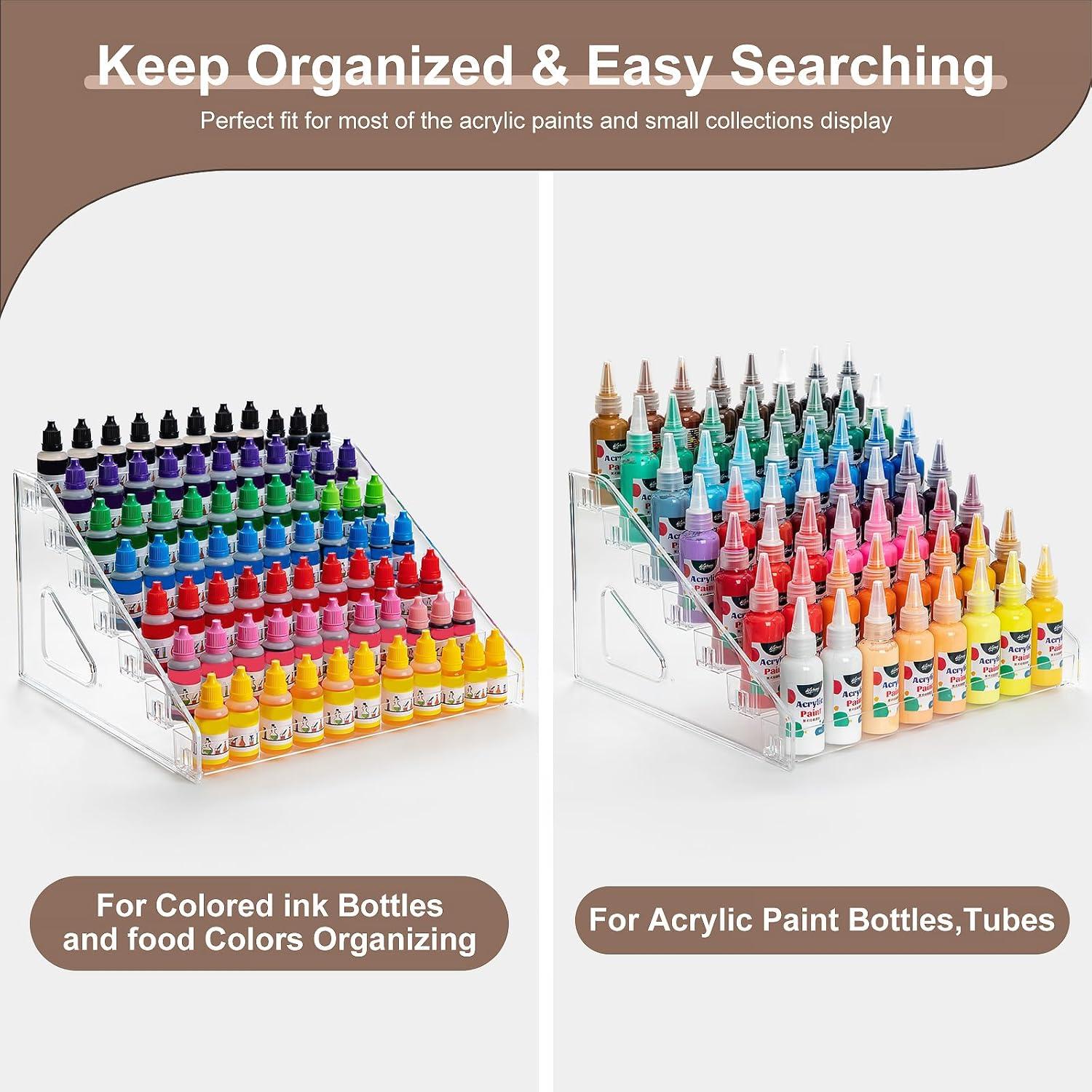 Organizador de Pintura Acrílica ENVIABELL 7 Niveles 2 oz