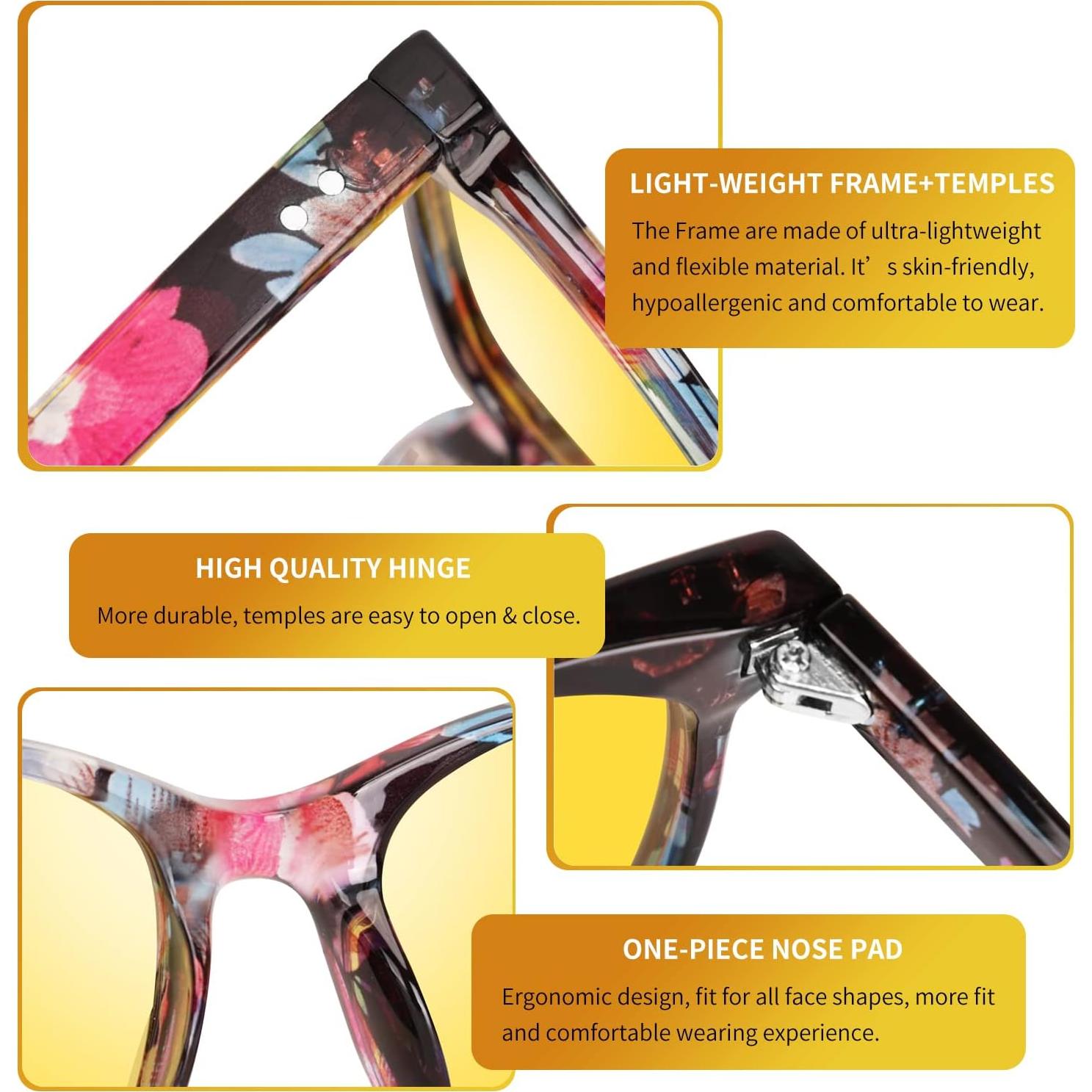 Gafas de Conducción Kelinln Polarizadas Nocturnas HD